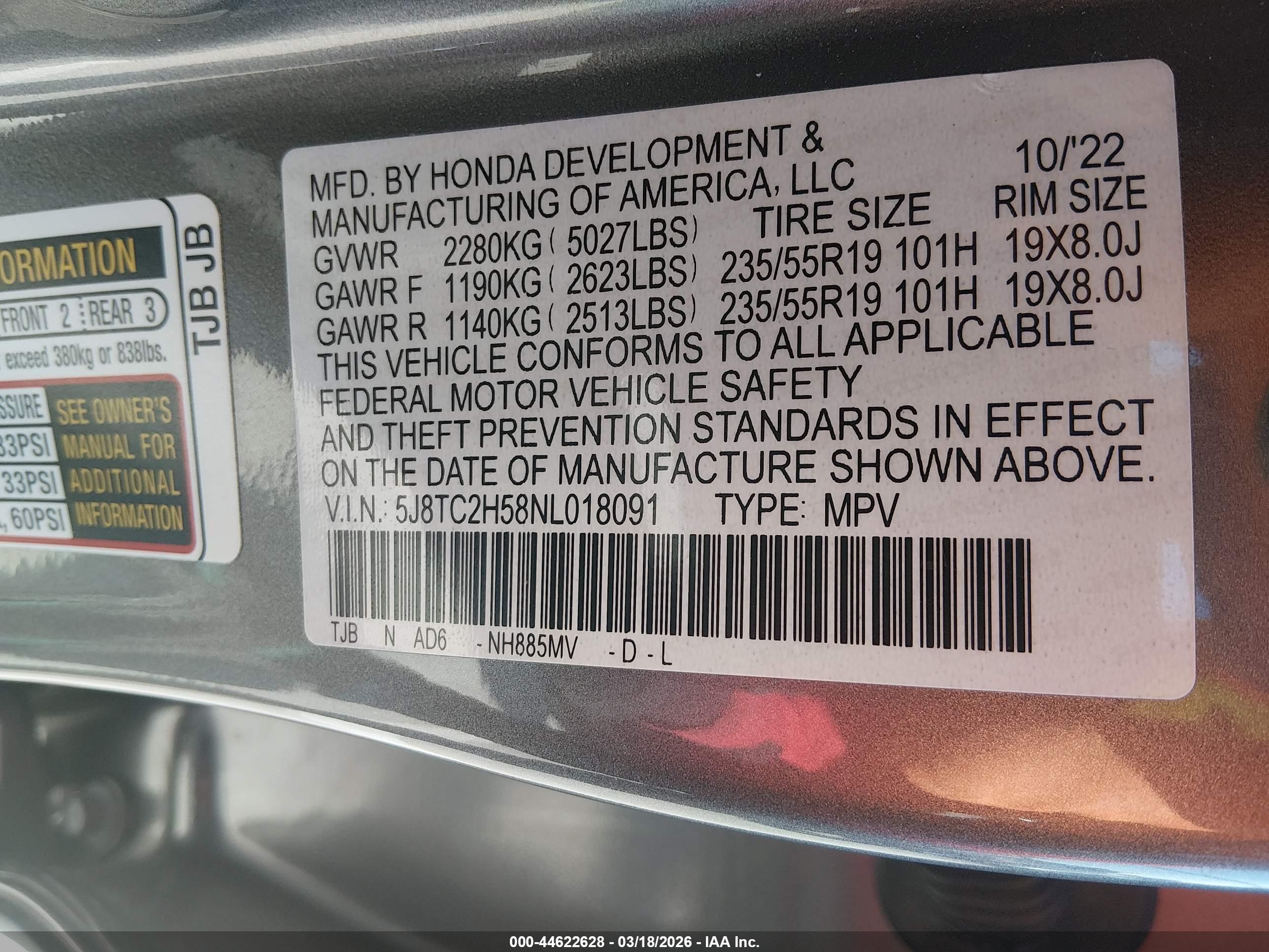 ACURA RDX image 9
