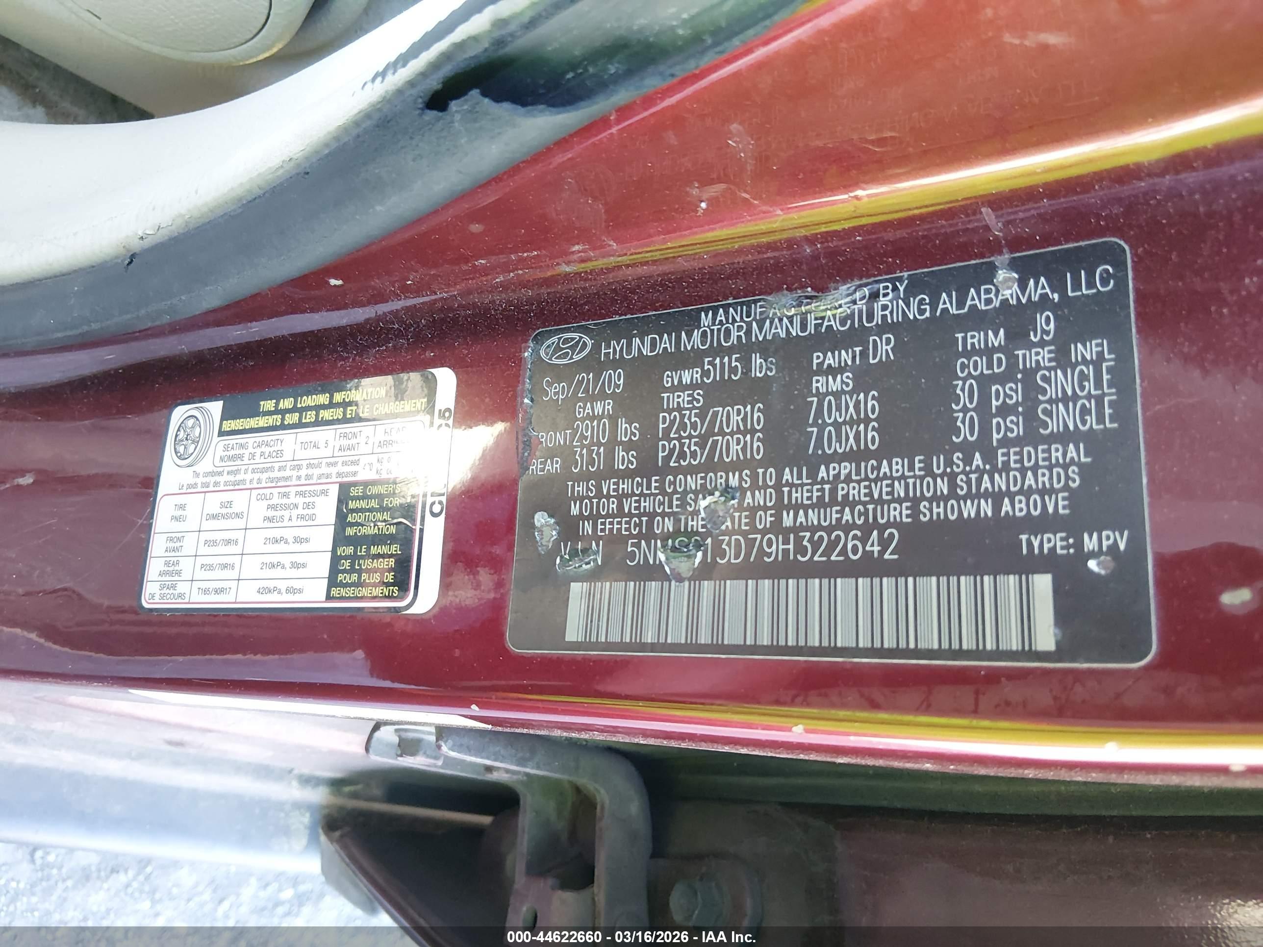 HYUNDAI SANTA image 9