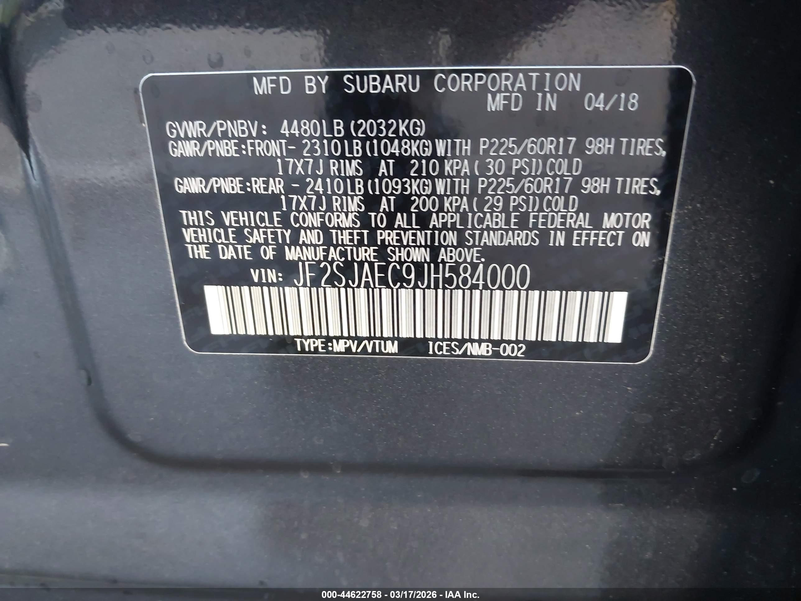 SUBARU FORESTER image 9