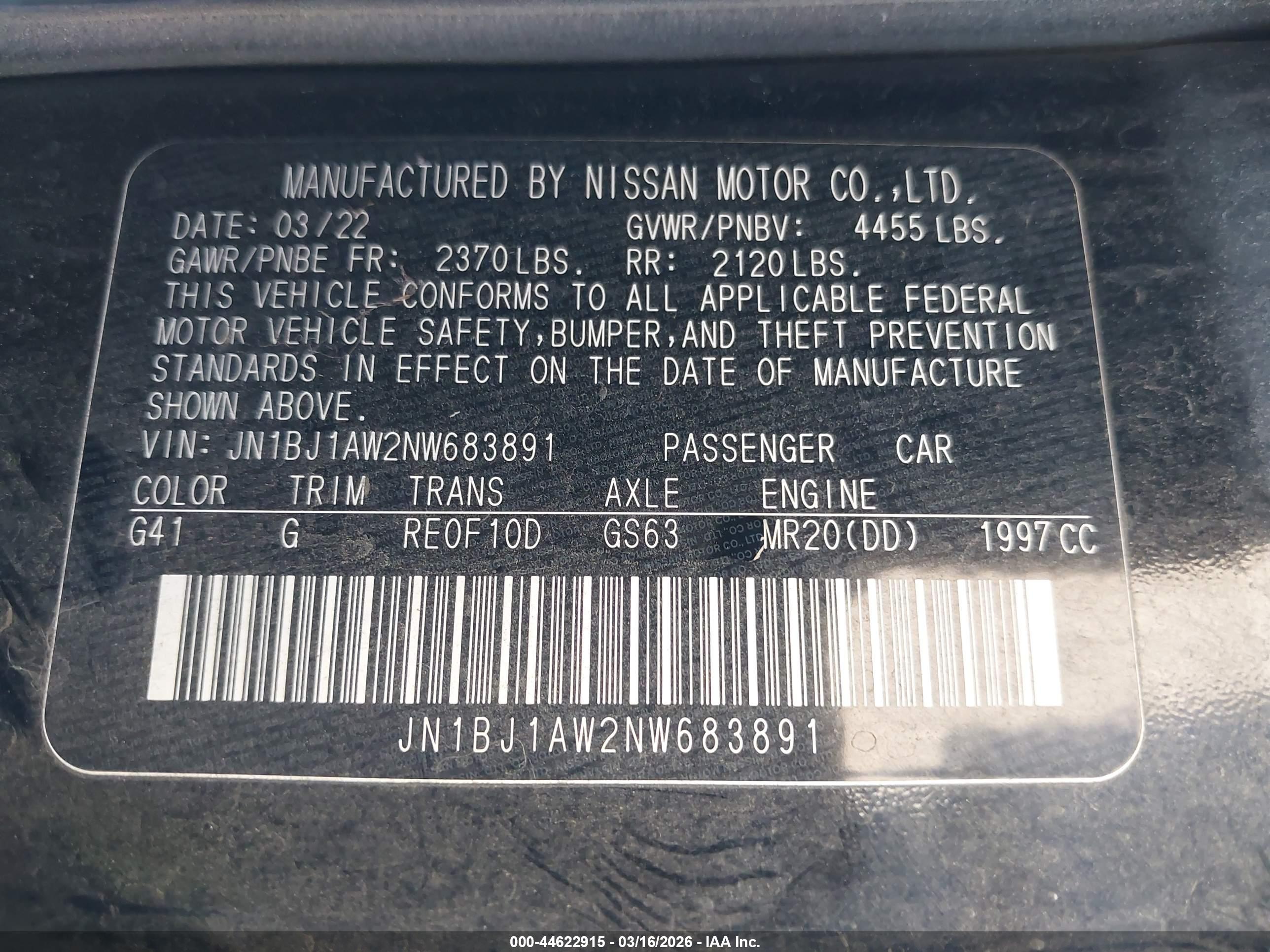 NISSAN ROGUE image 9
