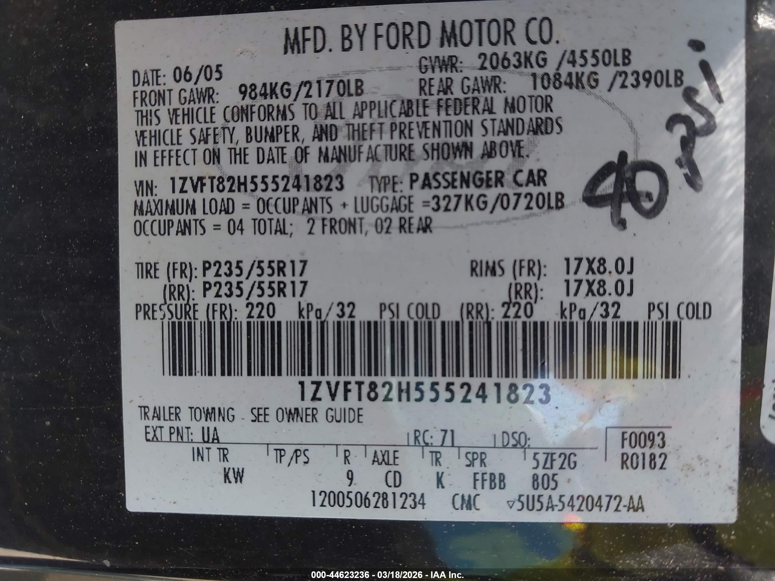 FORD MUSTANG image 9