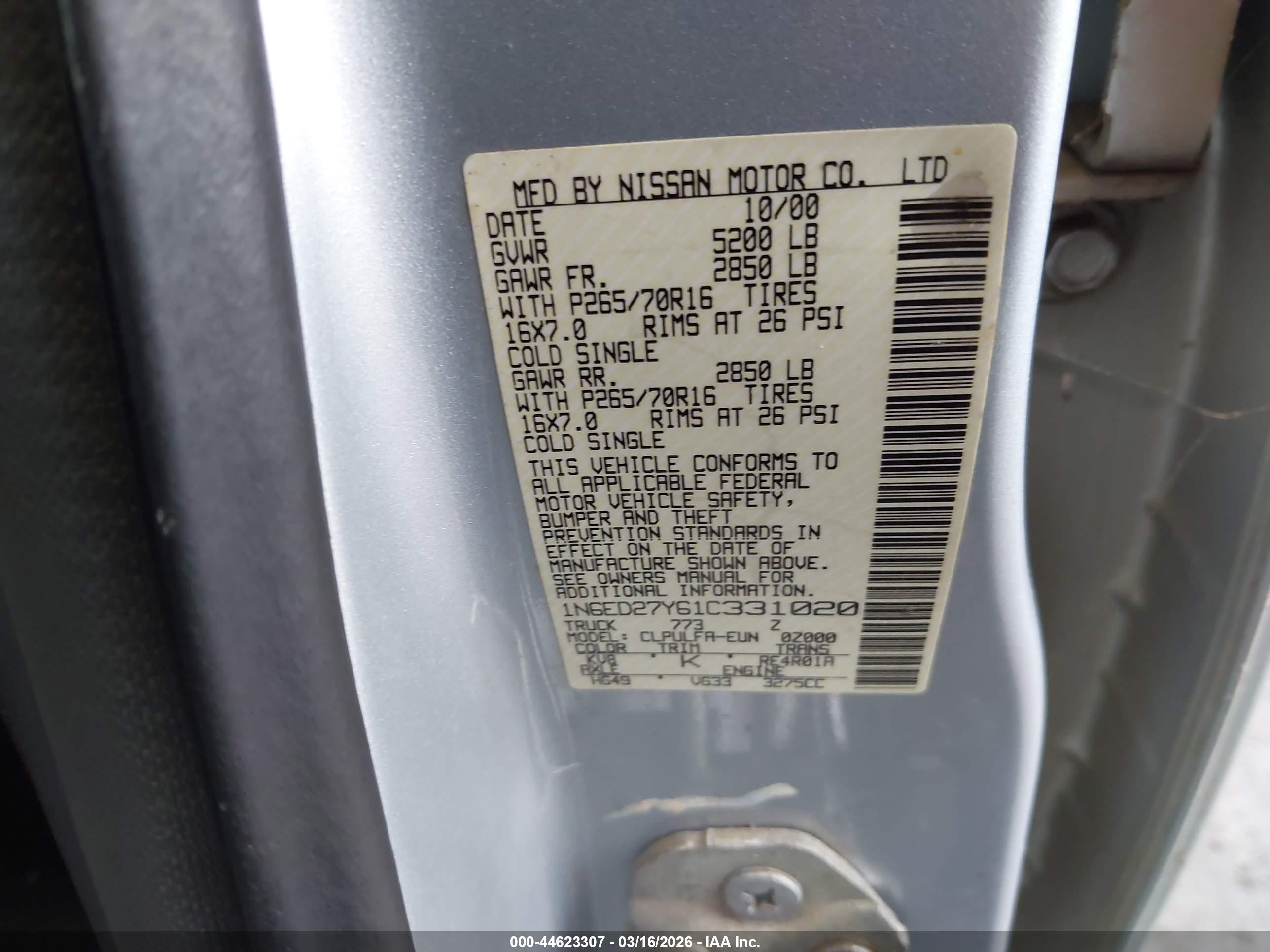 NISSAN FRONTIER image 9