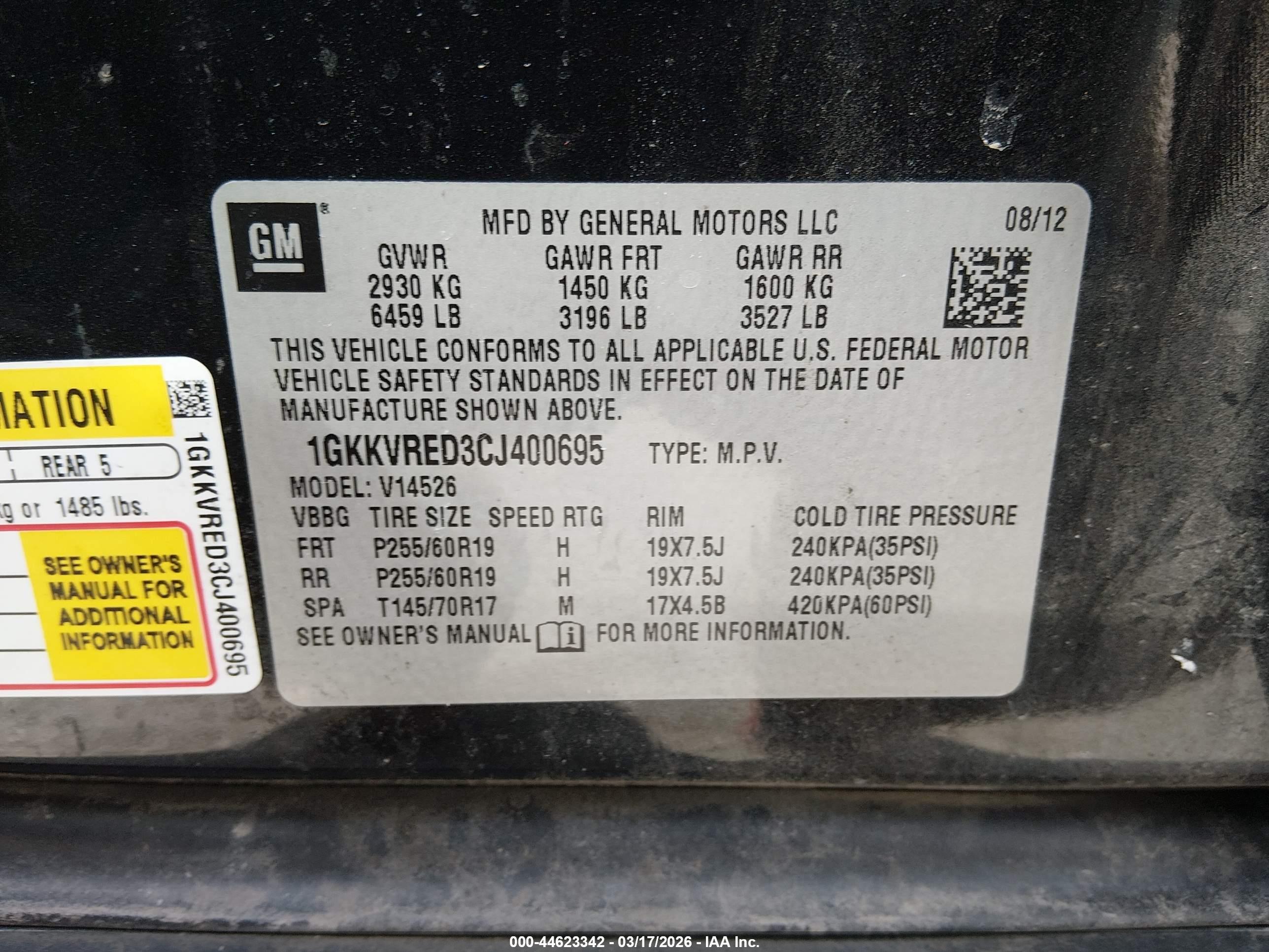 GMC ACADIA image 9