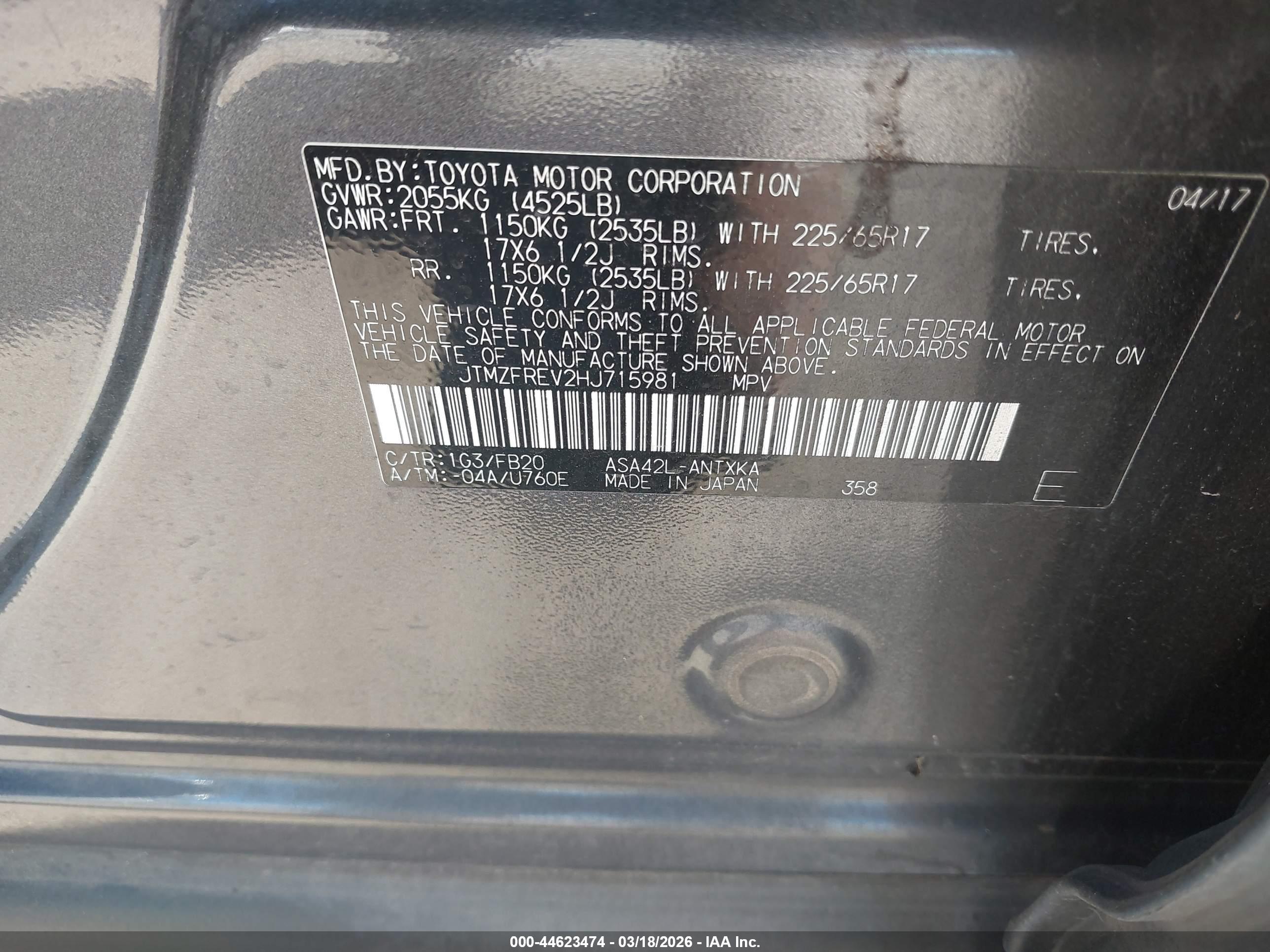 TOYOTA RAV4 image 9