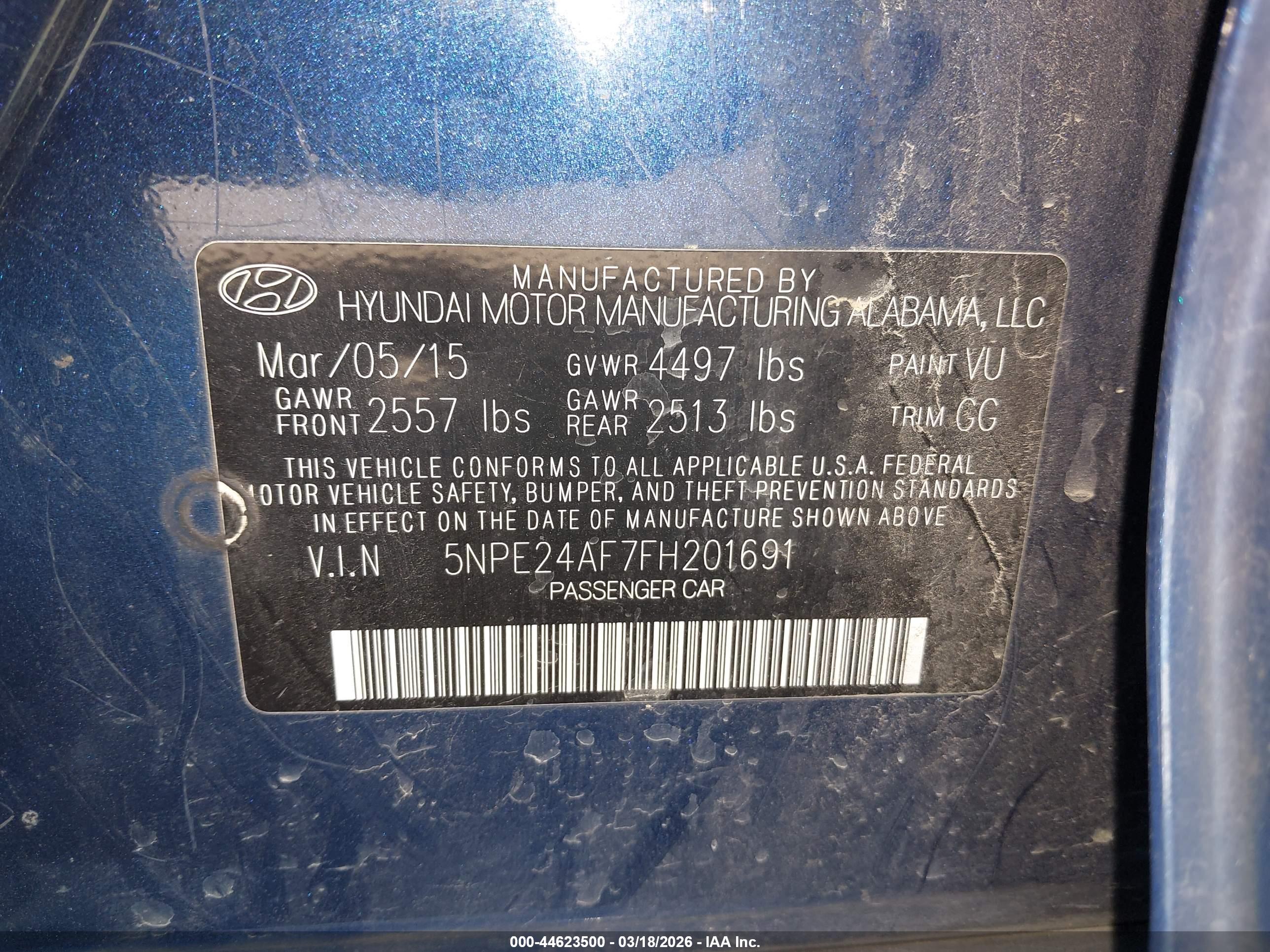 HYUNDAI SONATA image 9