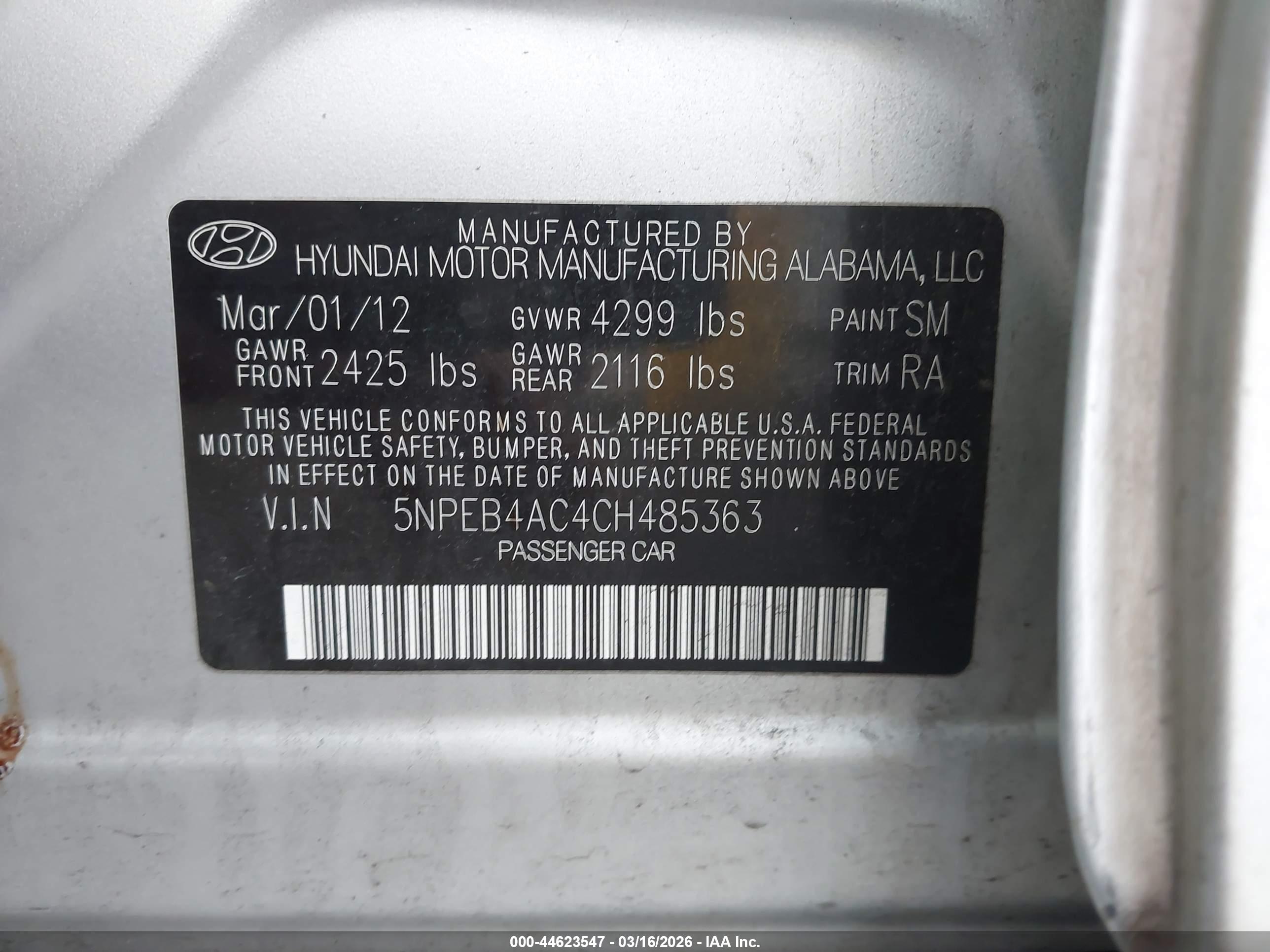 HYUNDAI SONATA image 9