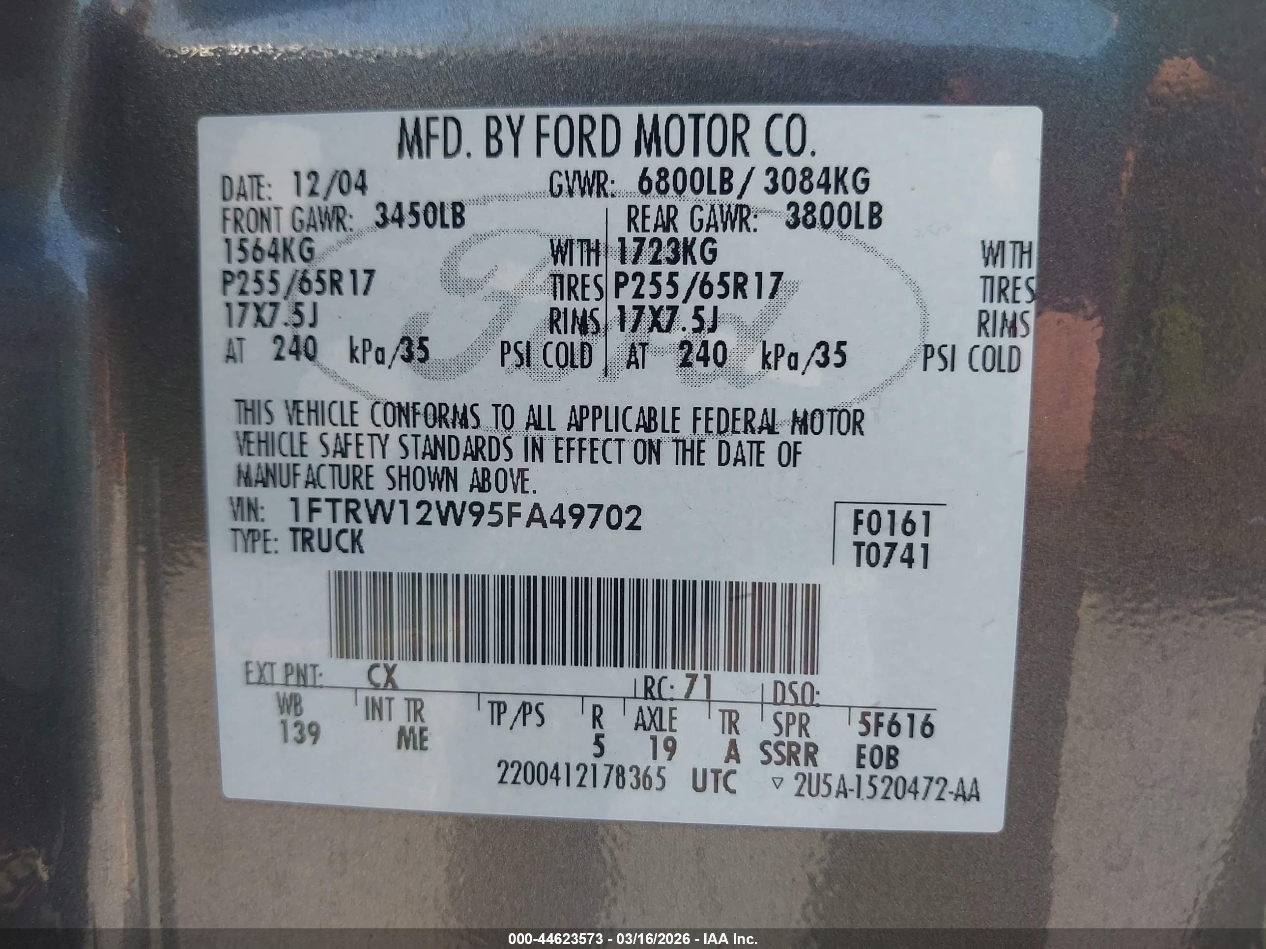 FORD F-150 image 9
