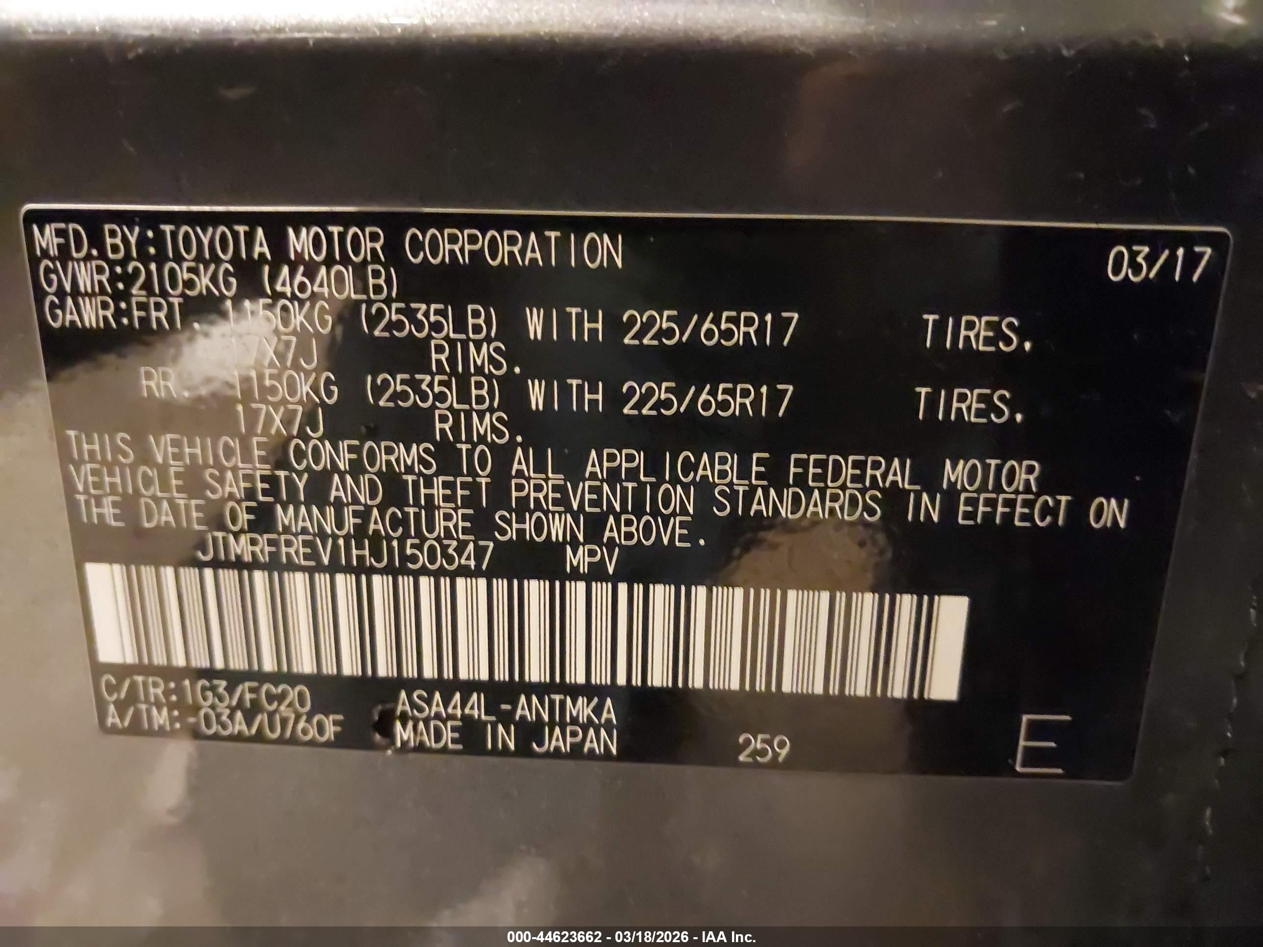 TOYOTA RAV4 image 9