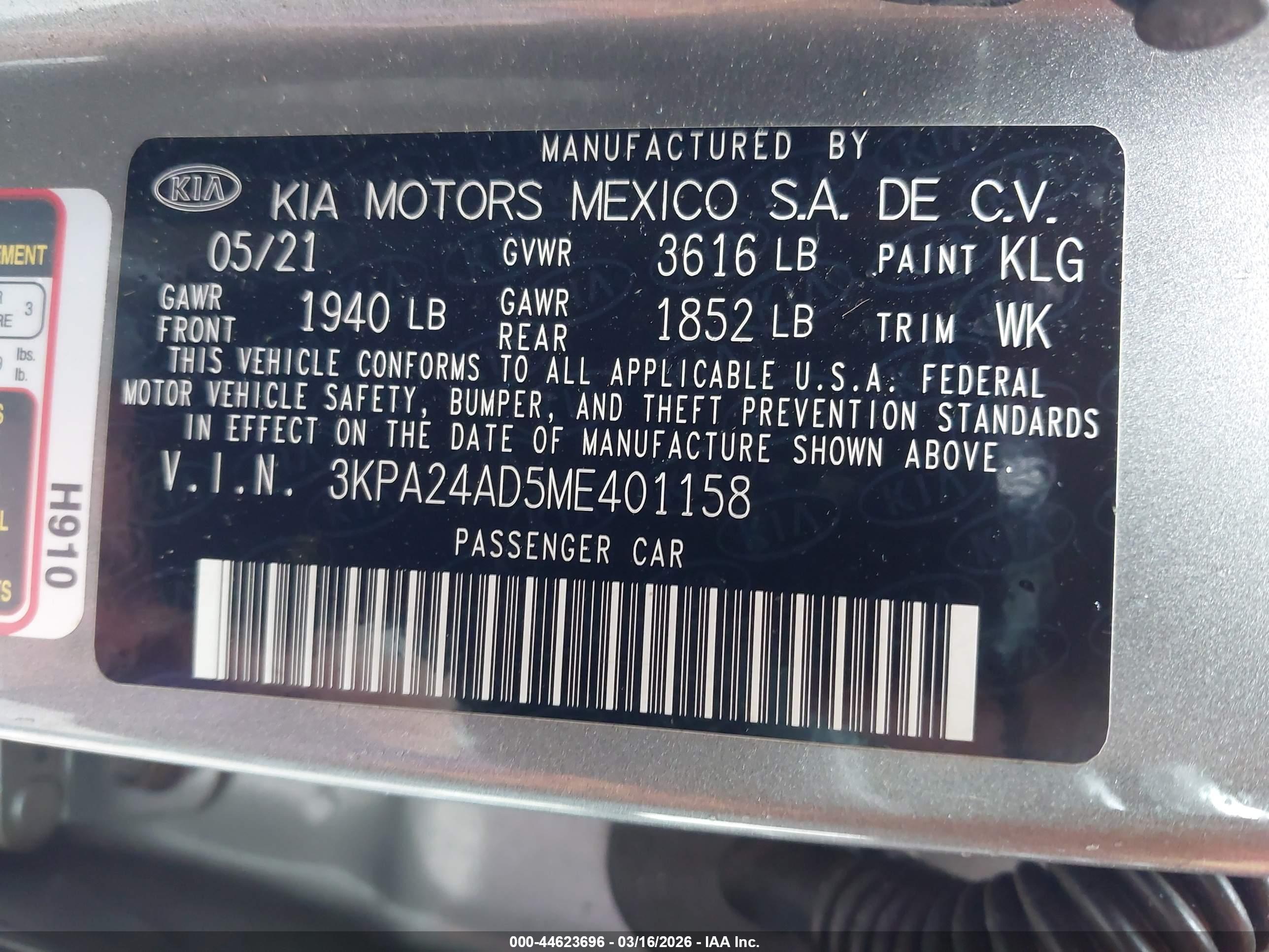 KIA RIO image 9