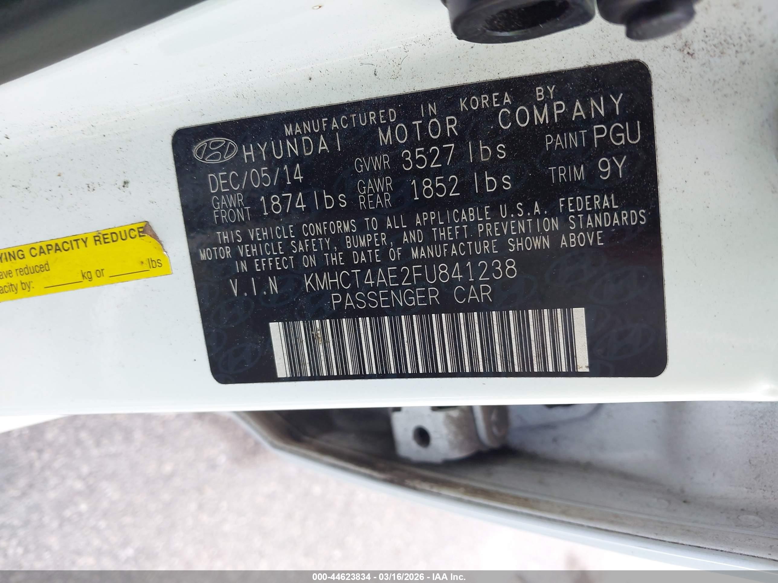 HYUNDAI ACCENT image 9
