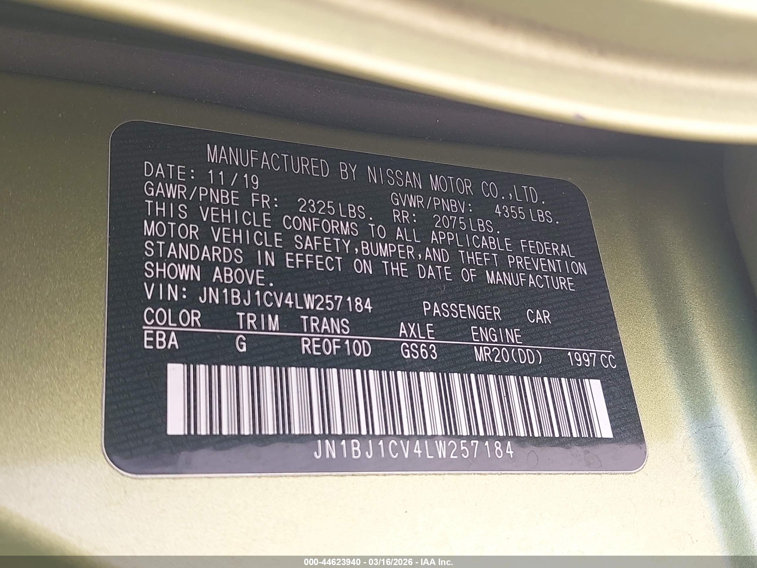 NISSAN ROGUE image 9