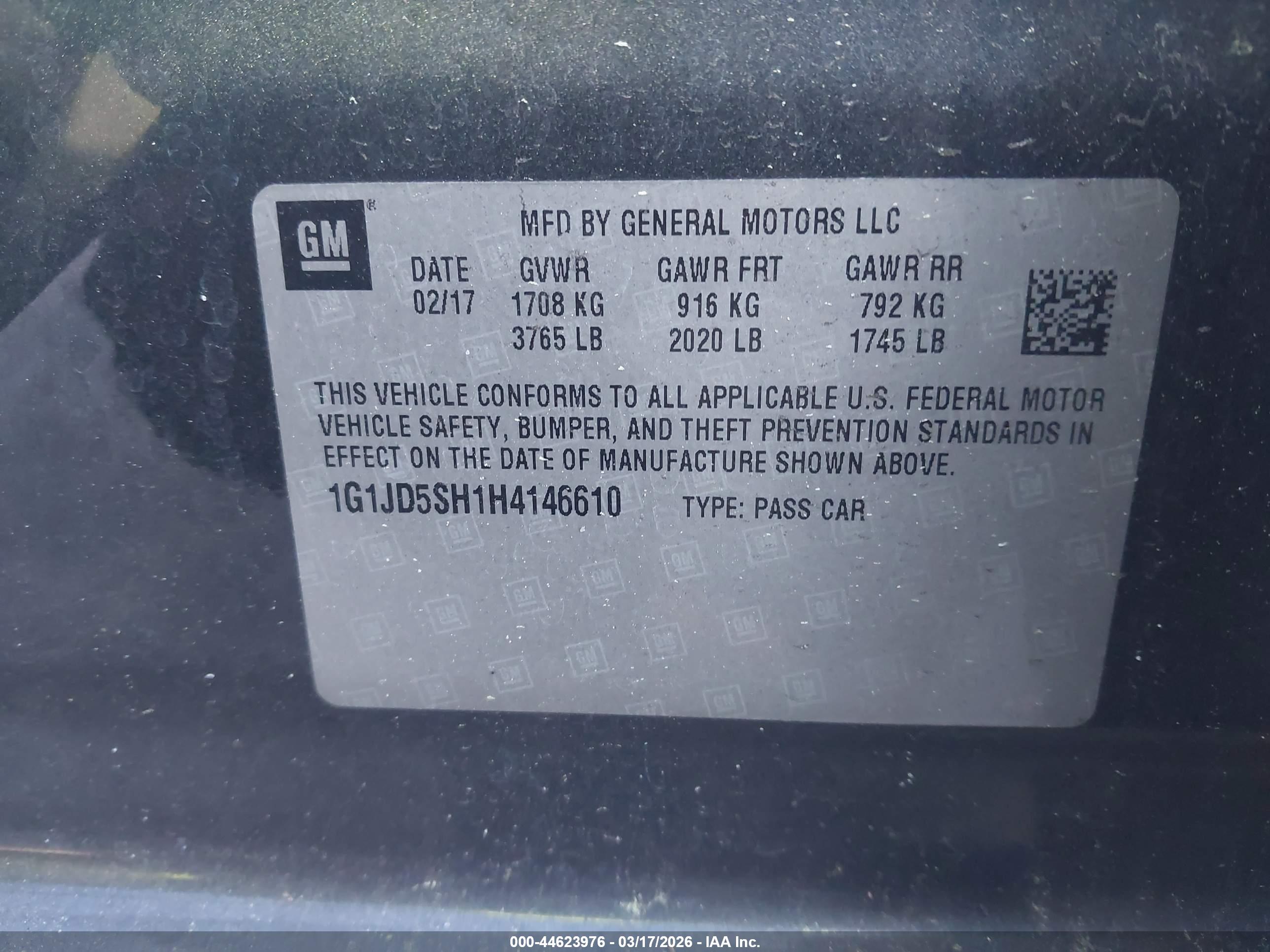 CHEVROLET SONIC image 9
