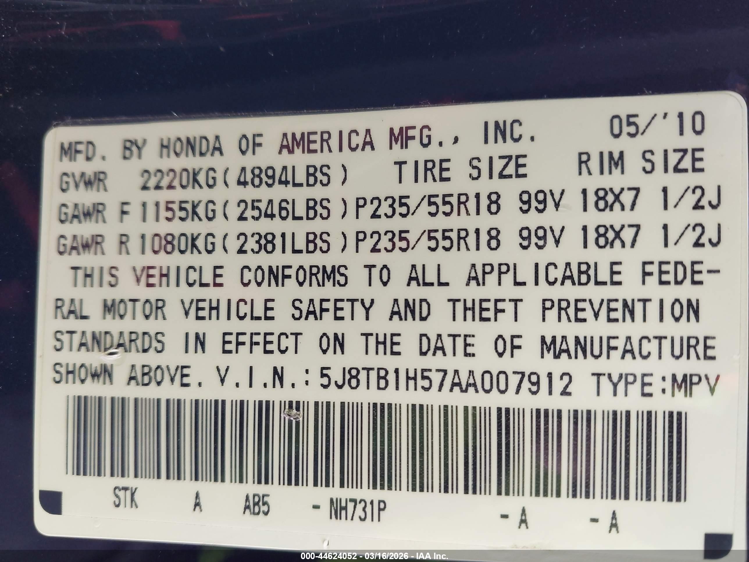 ACURA RDX image 9