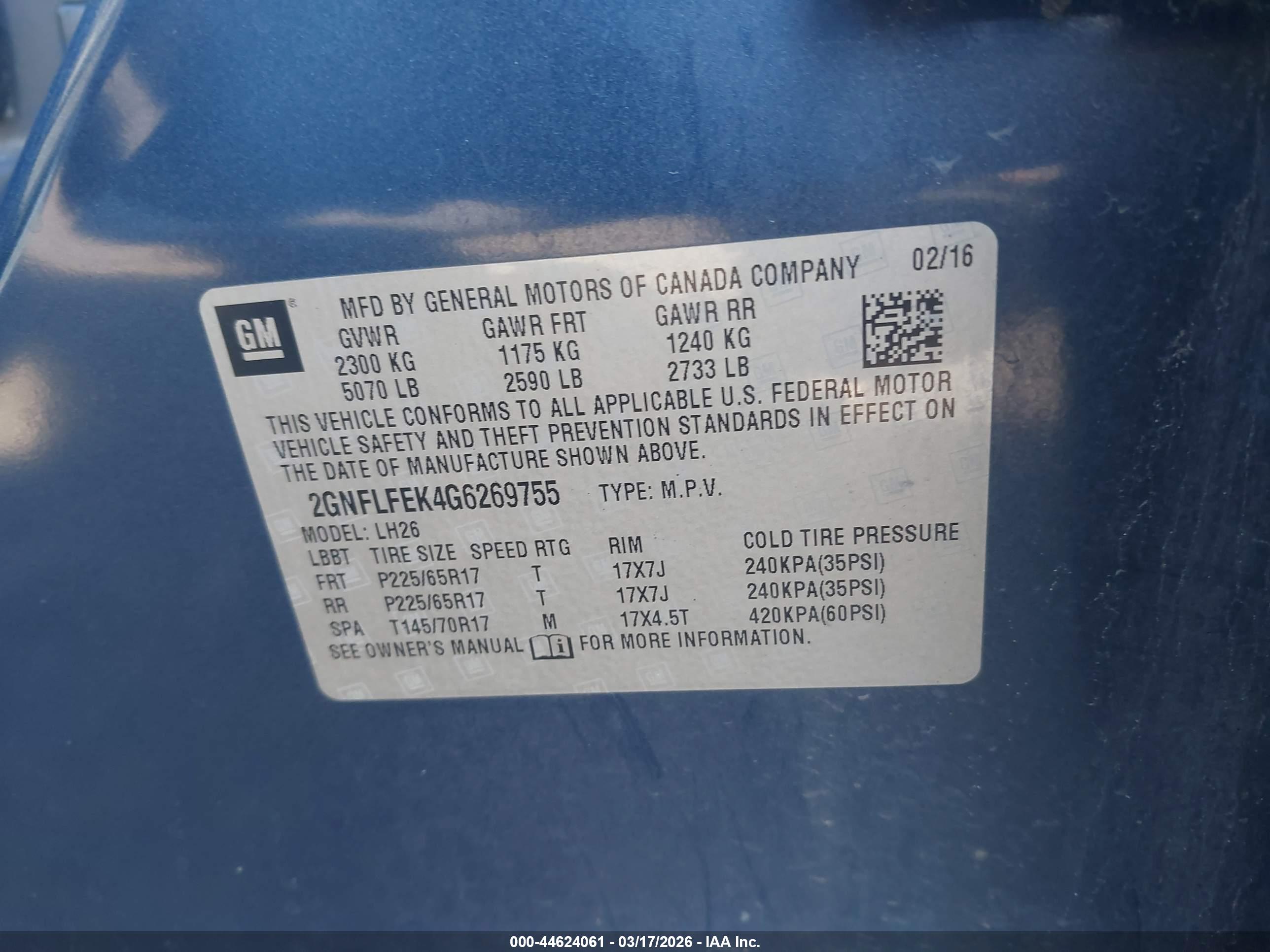 CHEVROLET EQUINOX image 9