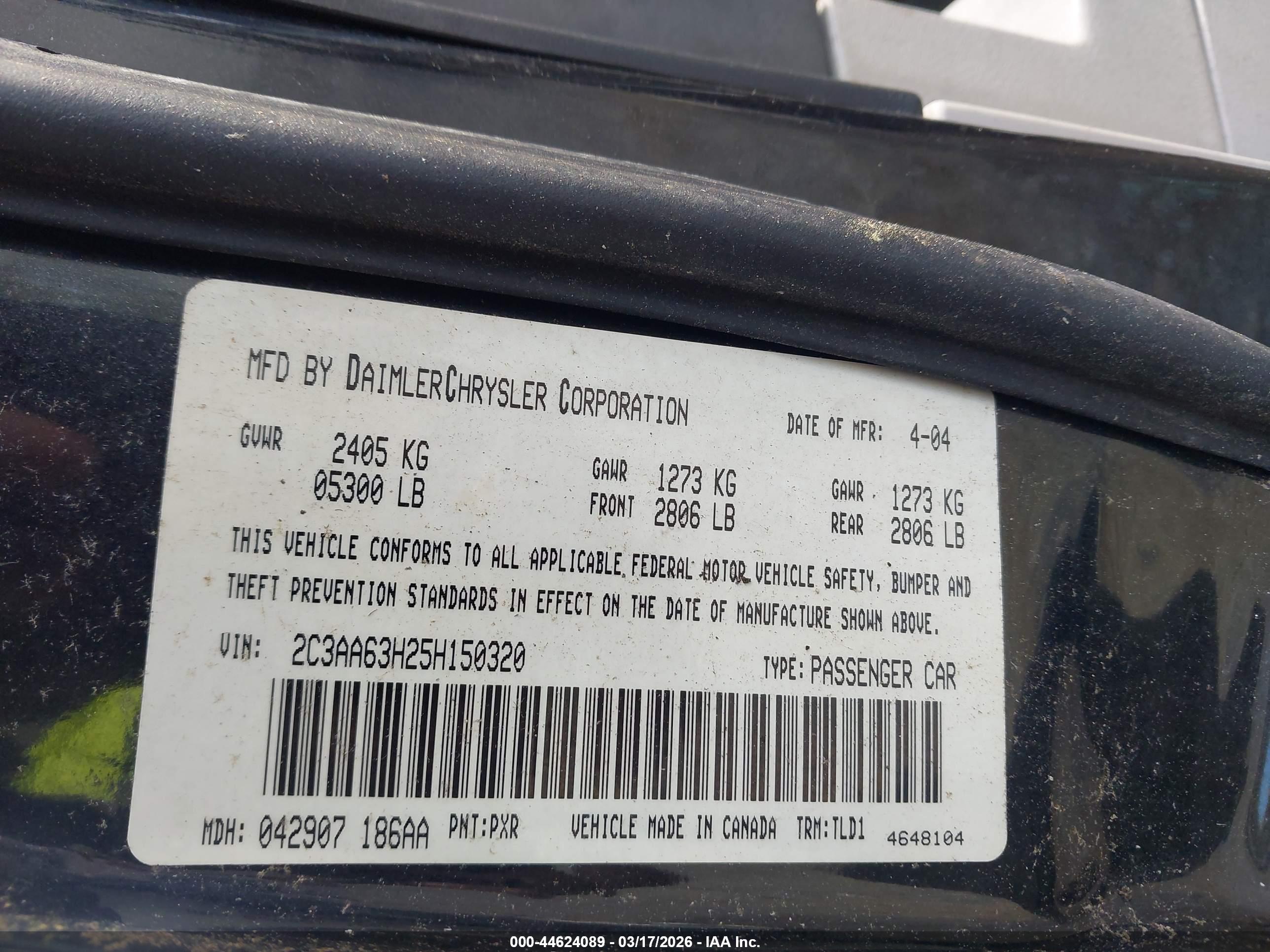 CHRYSLER 300C image 9