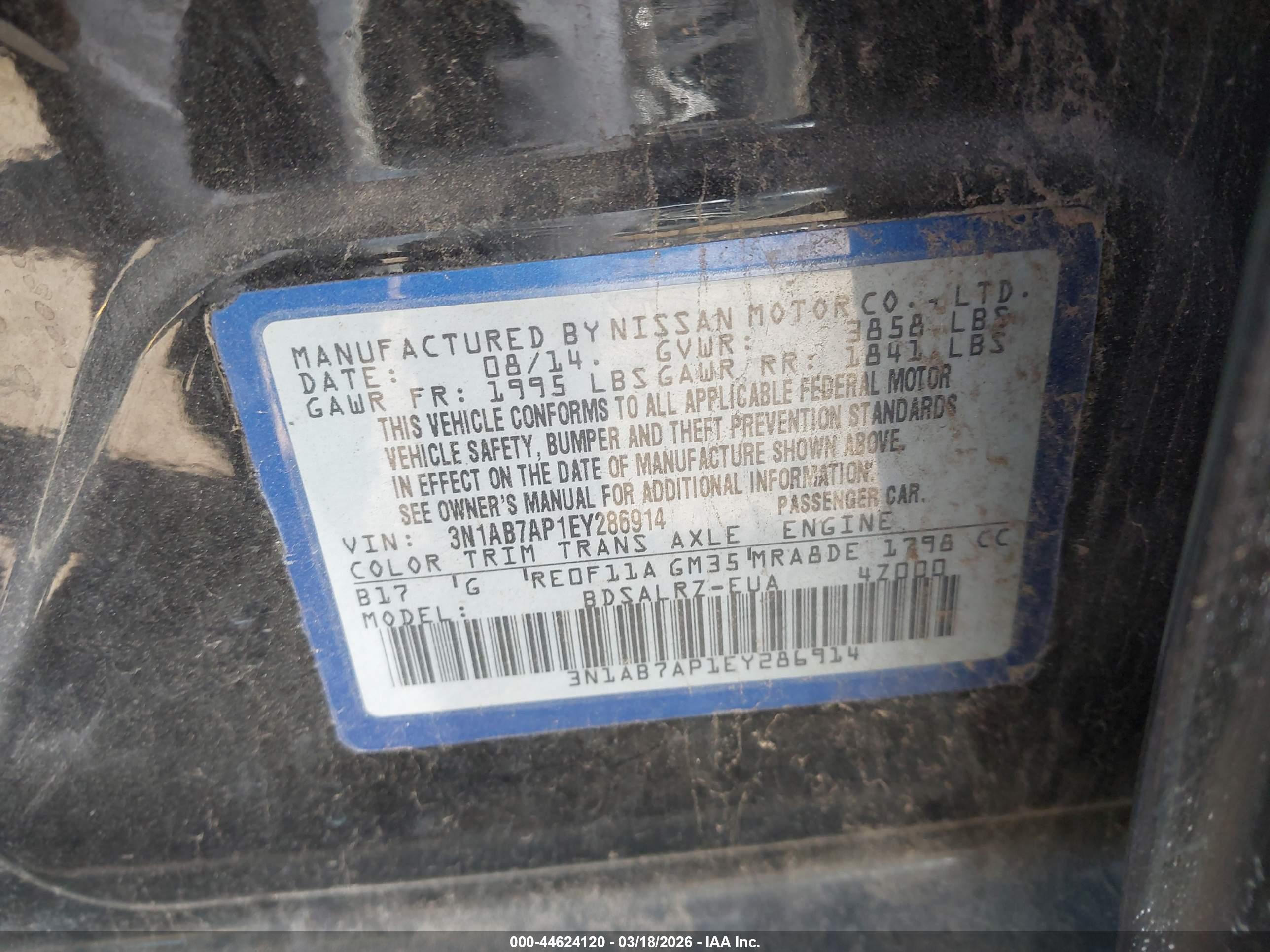 NISSAN SENTRA image 9