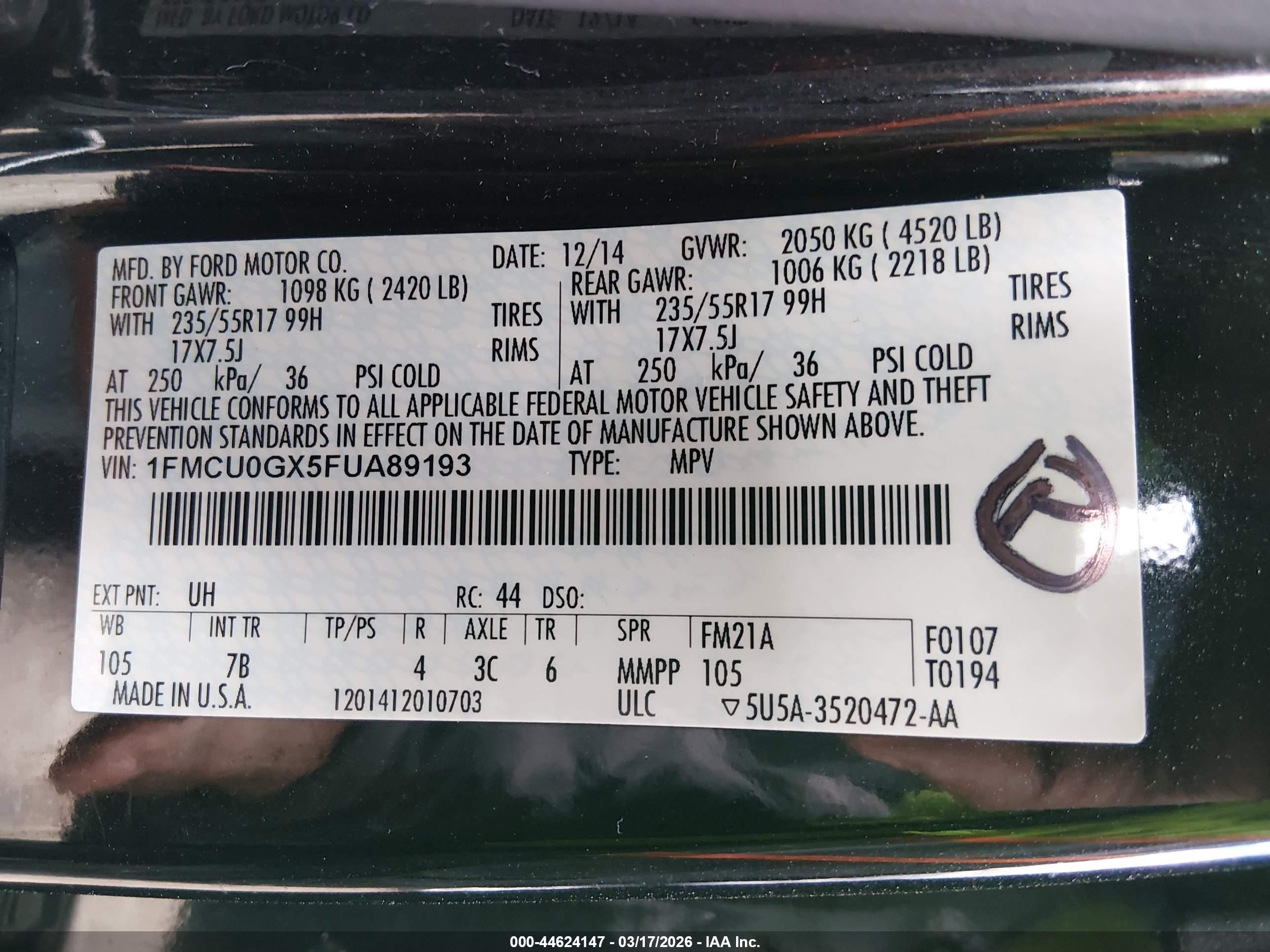 FORD ESCAPE image 9