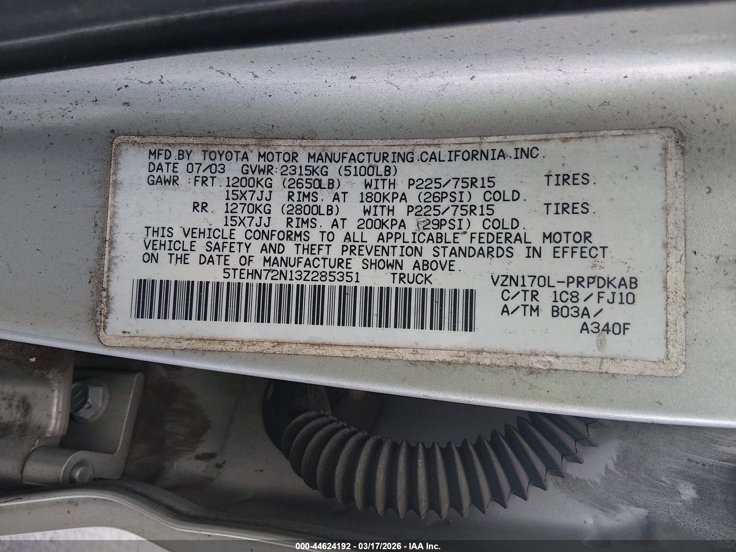 TOYOTA TACOMA image 9