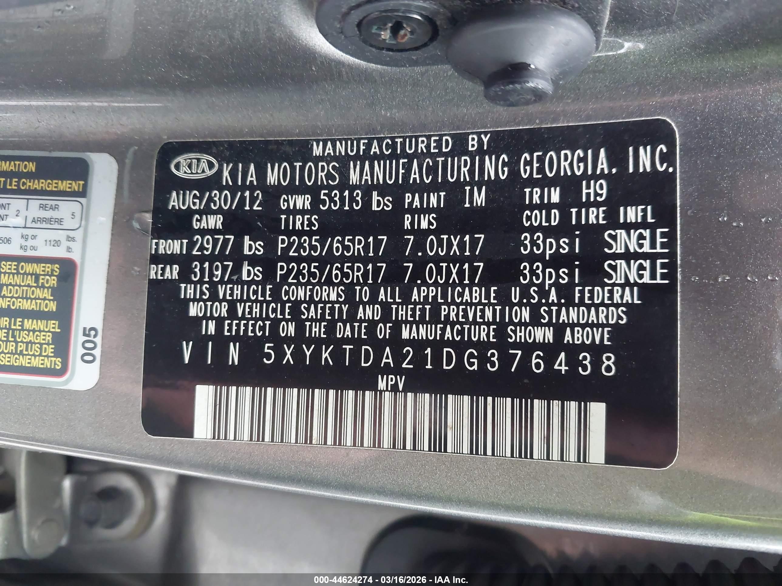 KIA SORENTO image 9