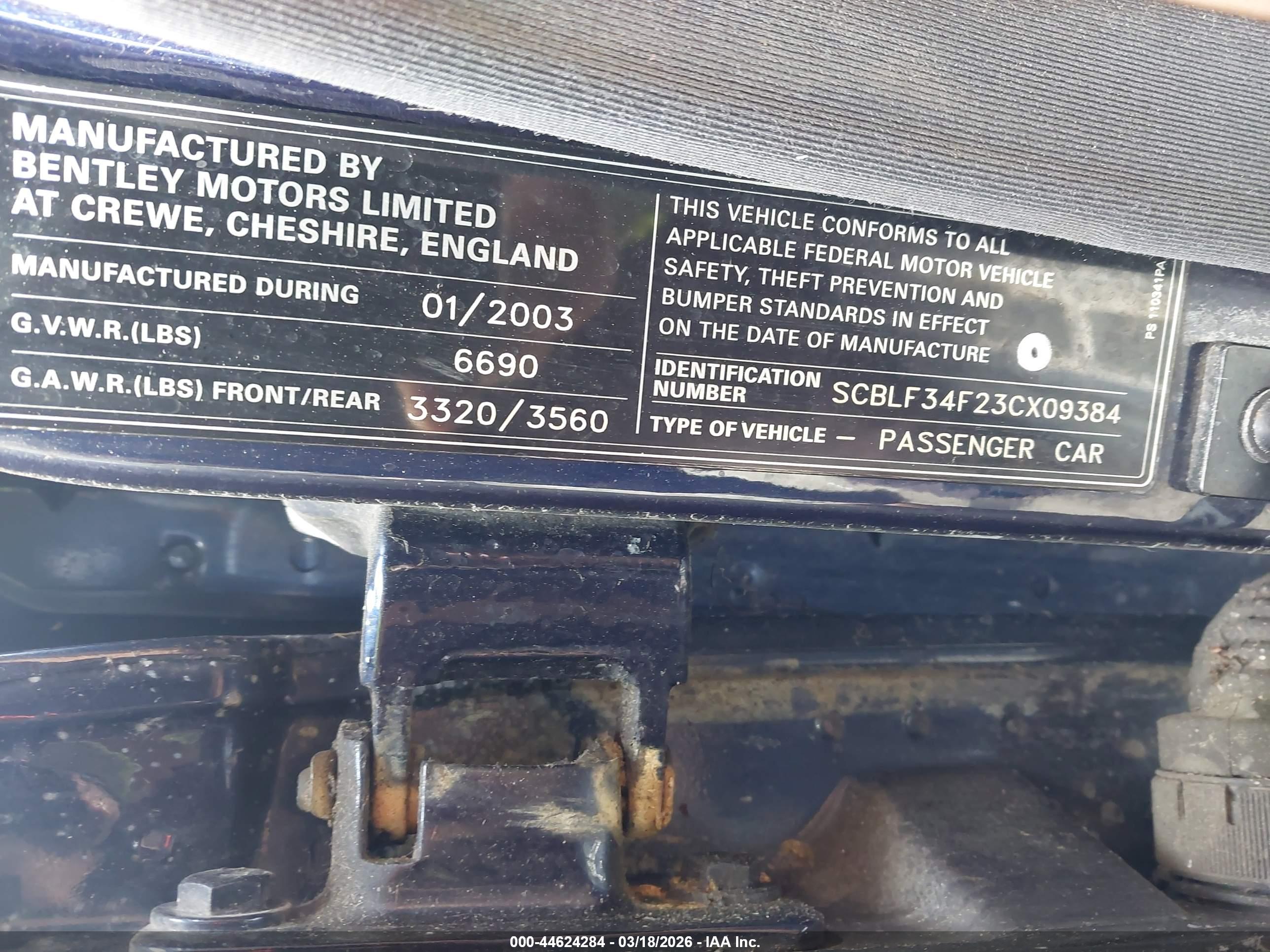 BENTLEY ARNAGE image 9