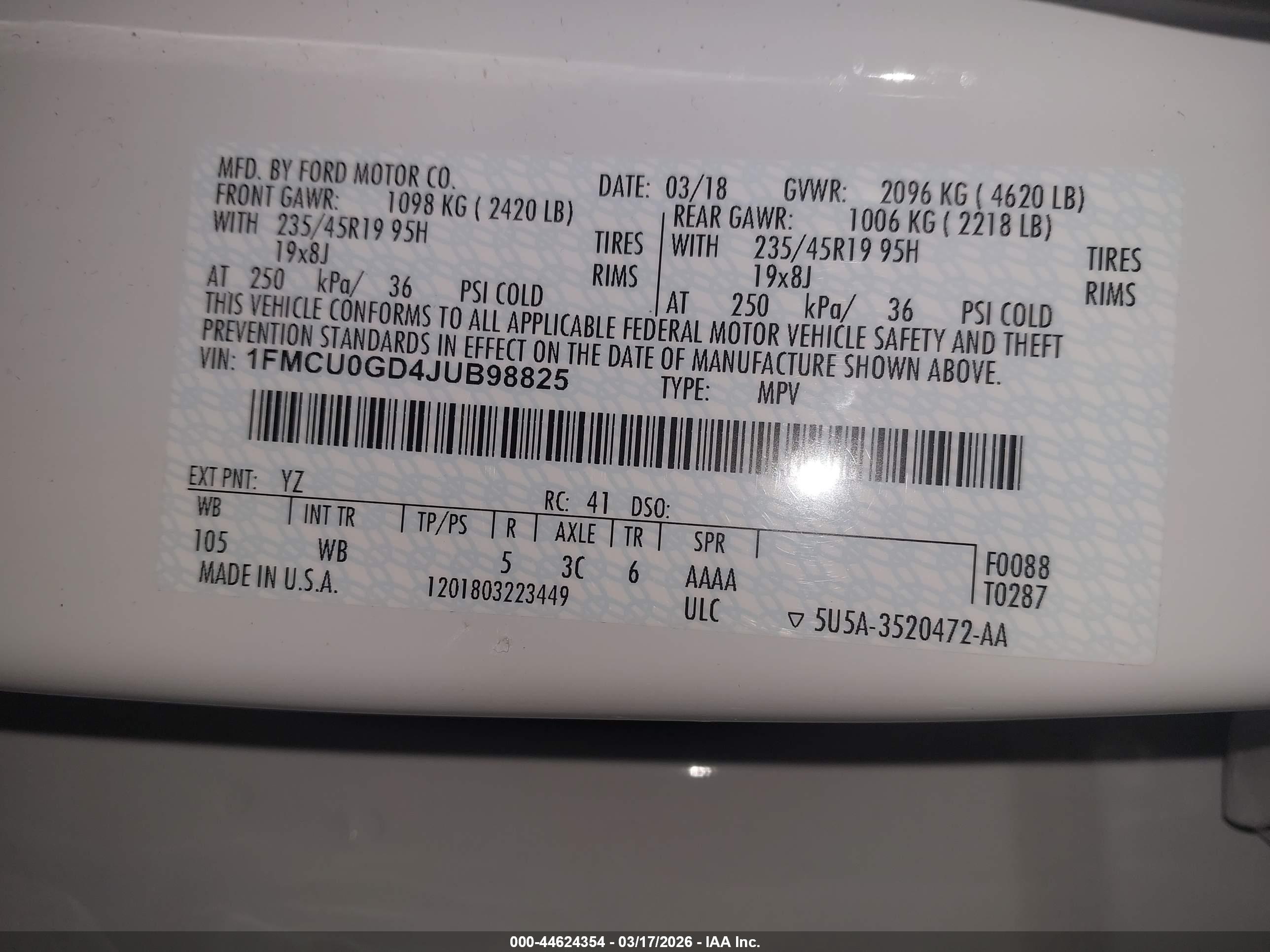 FORD ESCAPE image 9