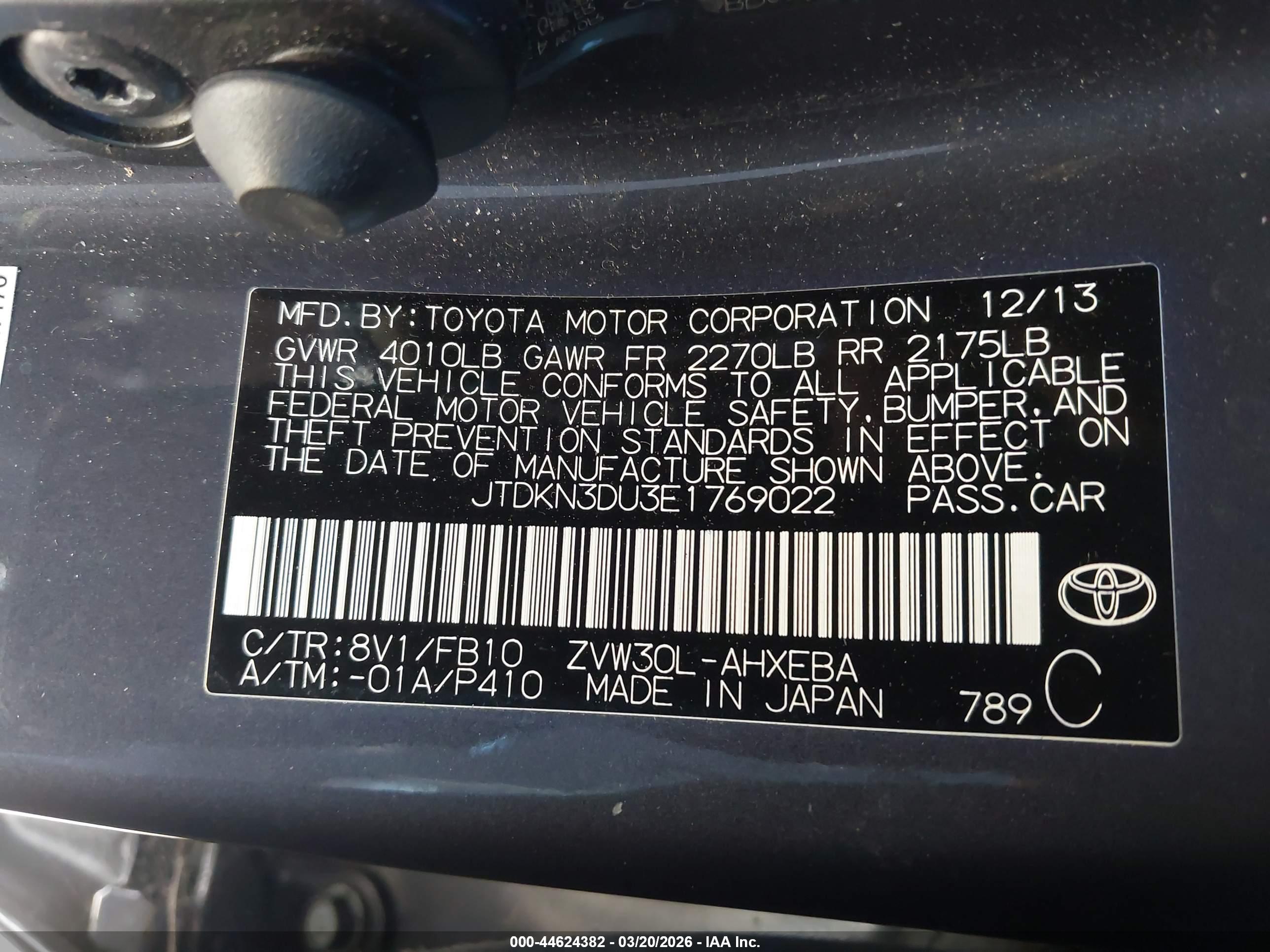 TOYOTA PRIUS image 9