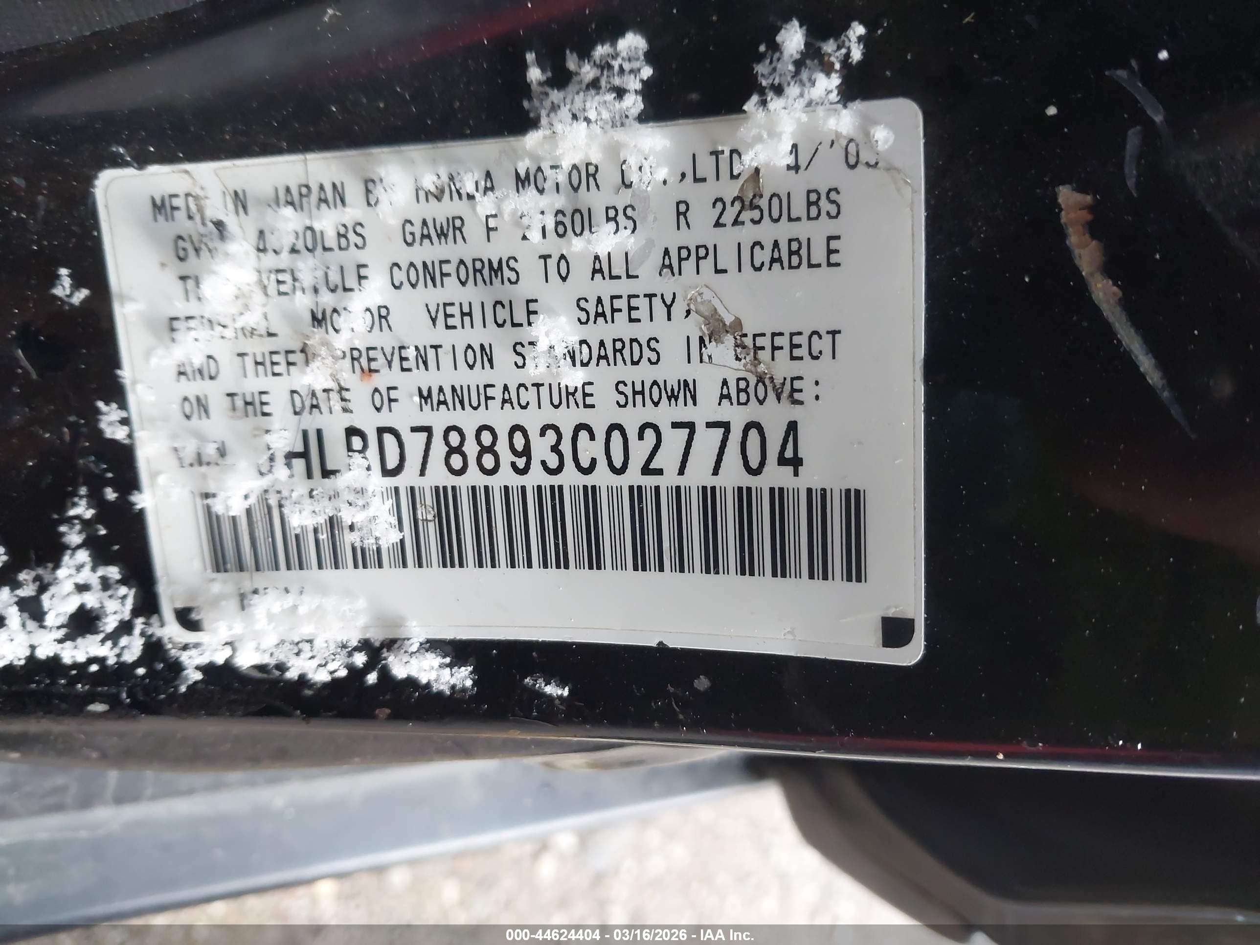 HONDA CR-V image 9