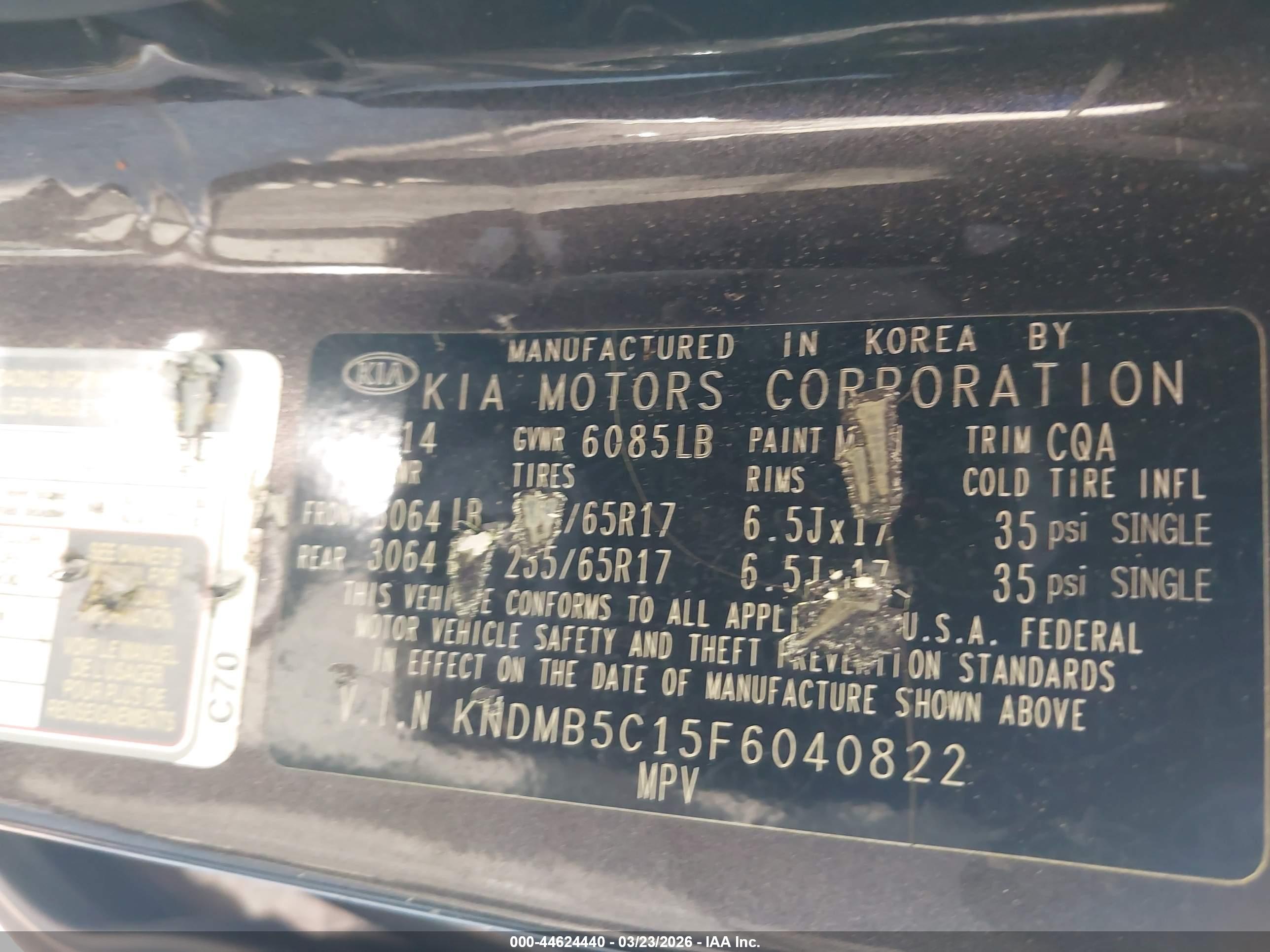 KIA SEDONA image 9