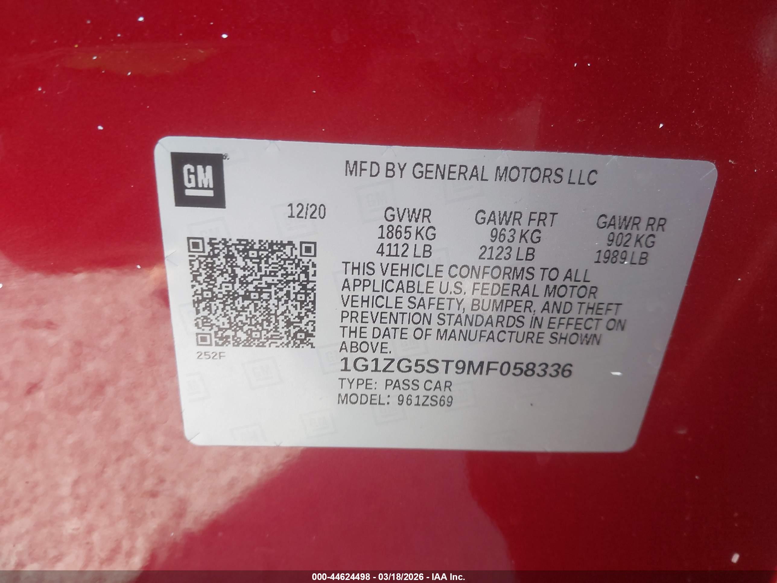 CHEVROLET MALIBU image 9