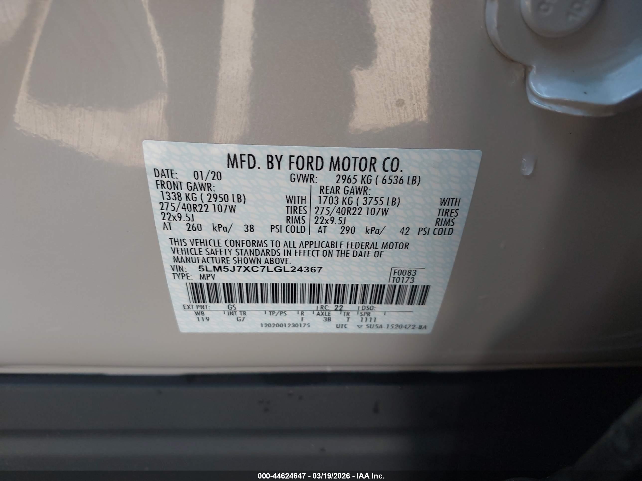 LINCOLN AVIATOR image 9