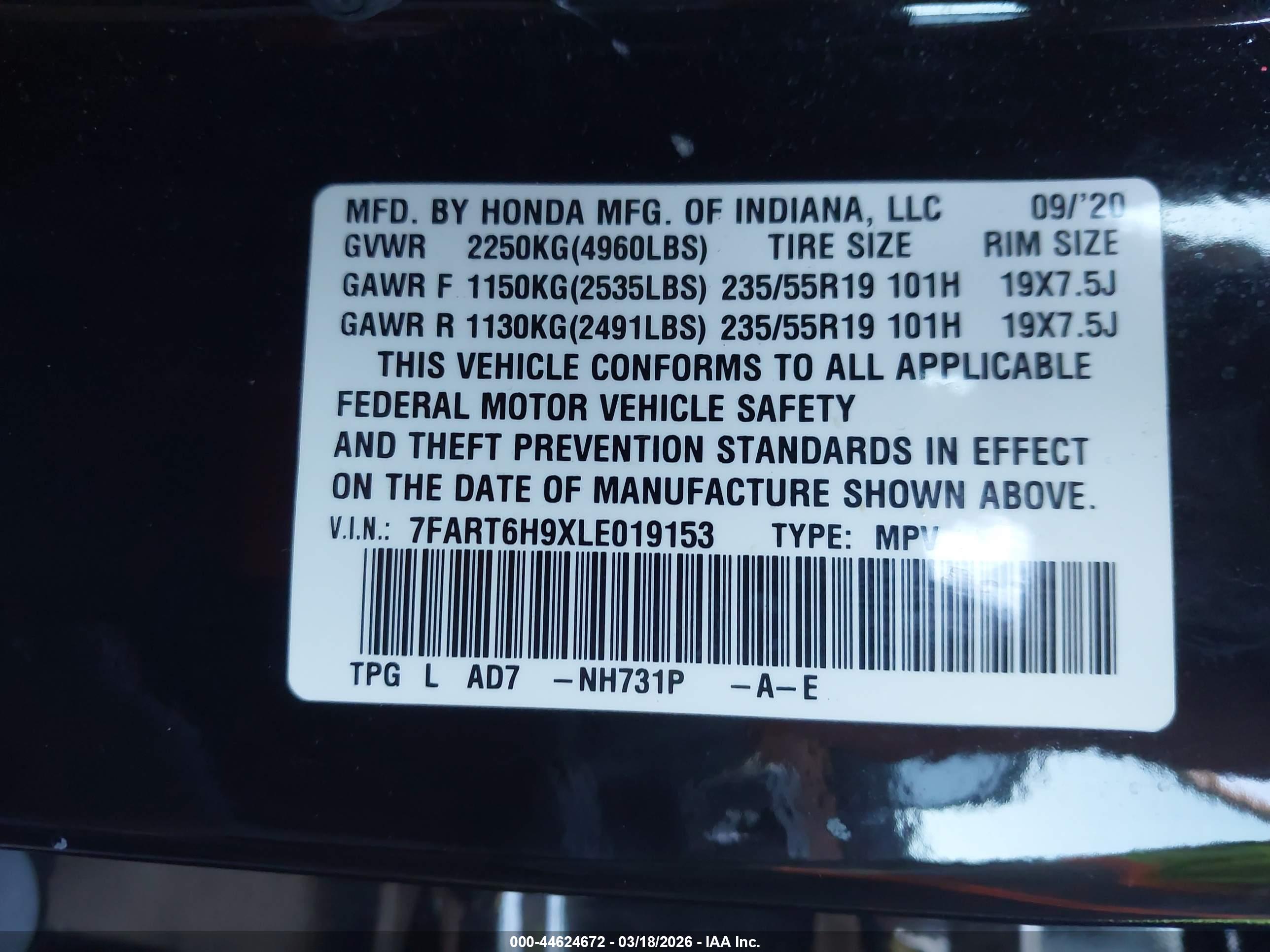 HONDA CR-V image 9