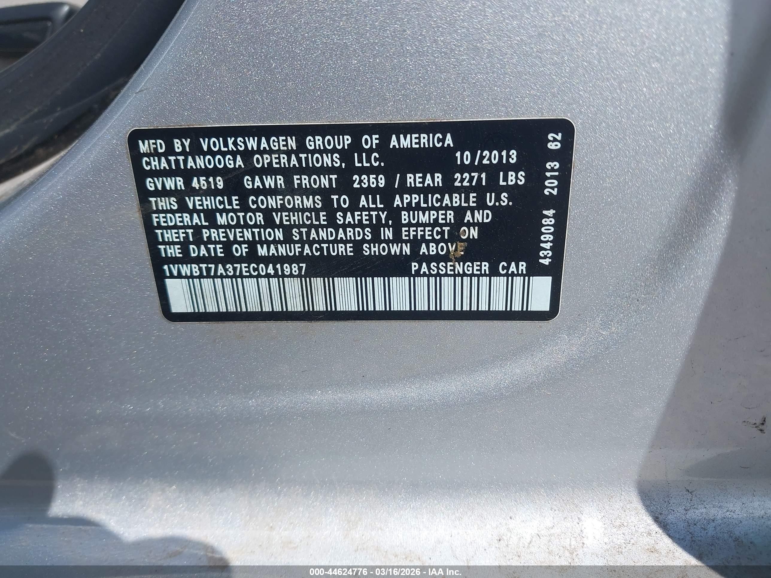 VOLKSWAGEN PASSAT image 9