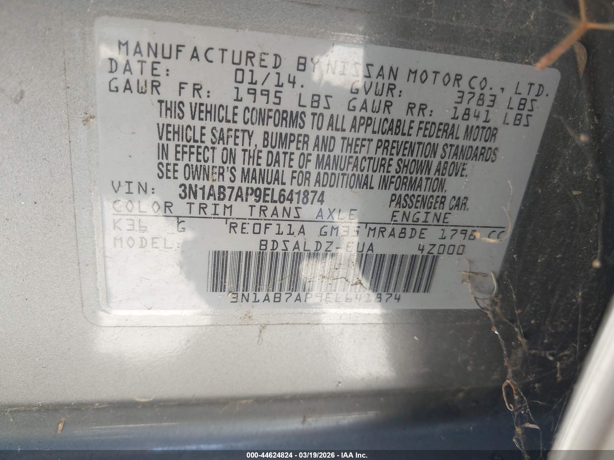NISSAN SENTRA image 9