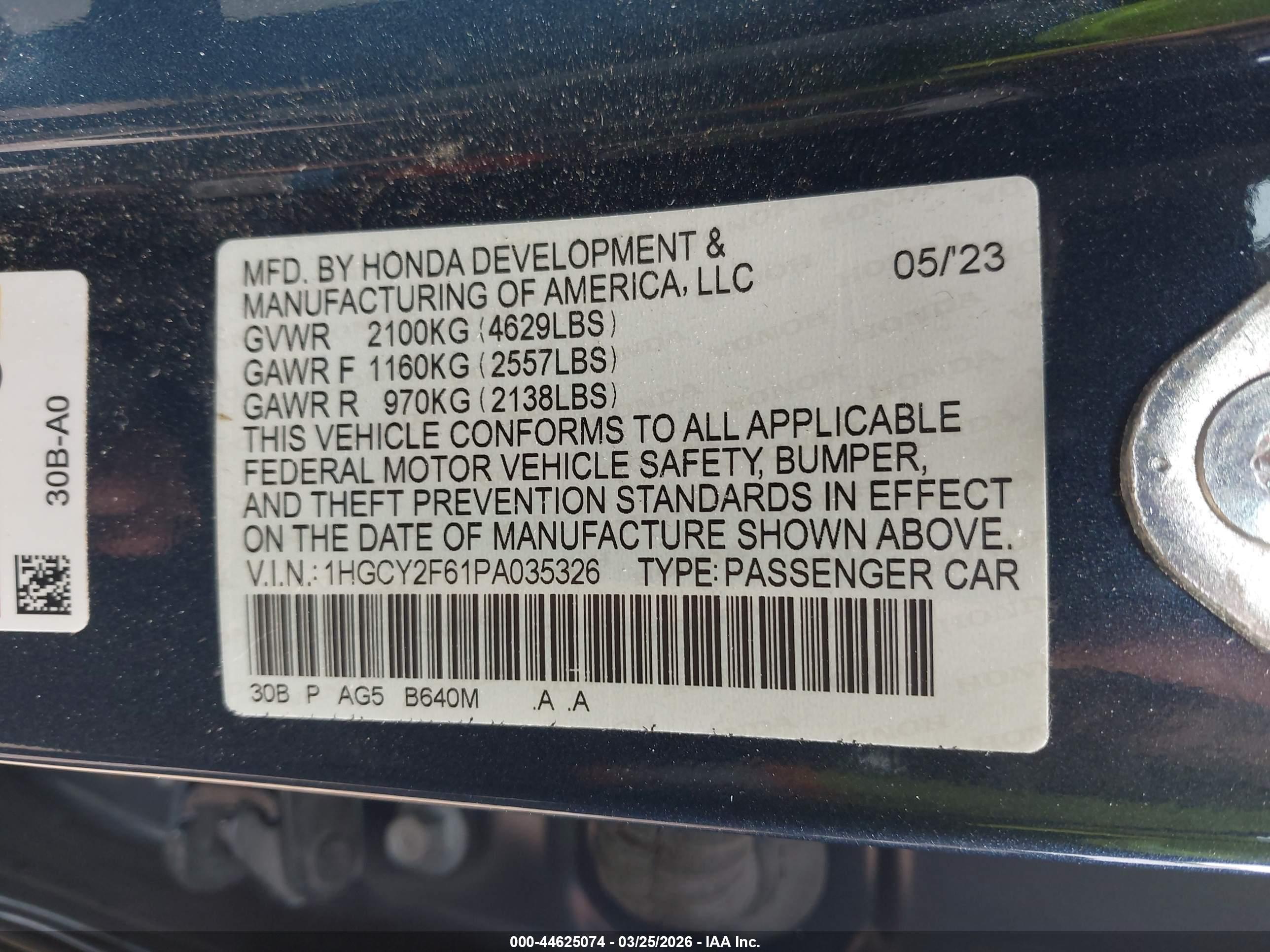 HONDA ACCORD image 9