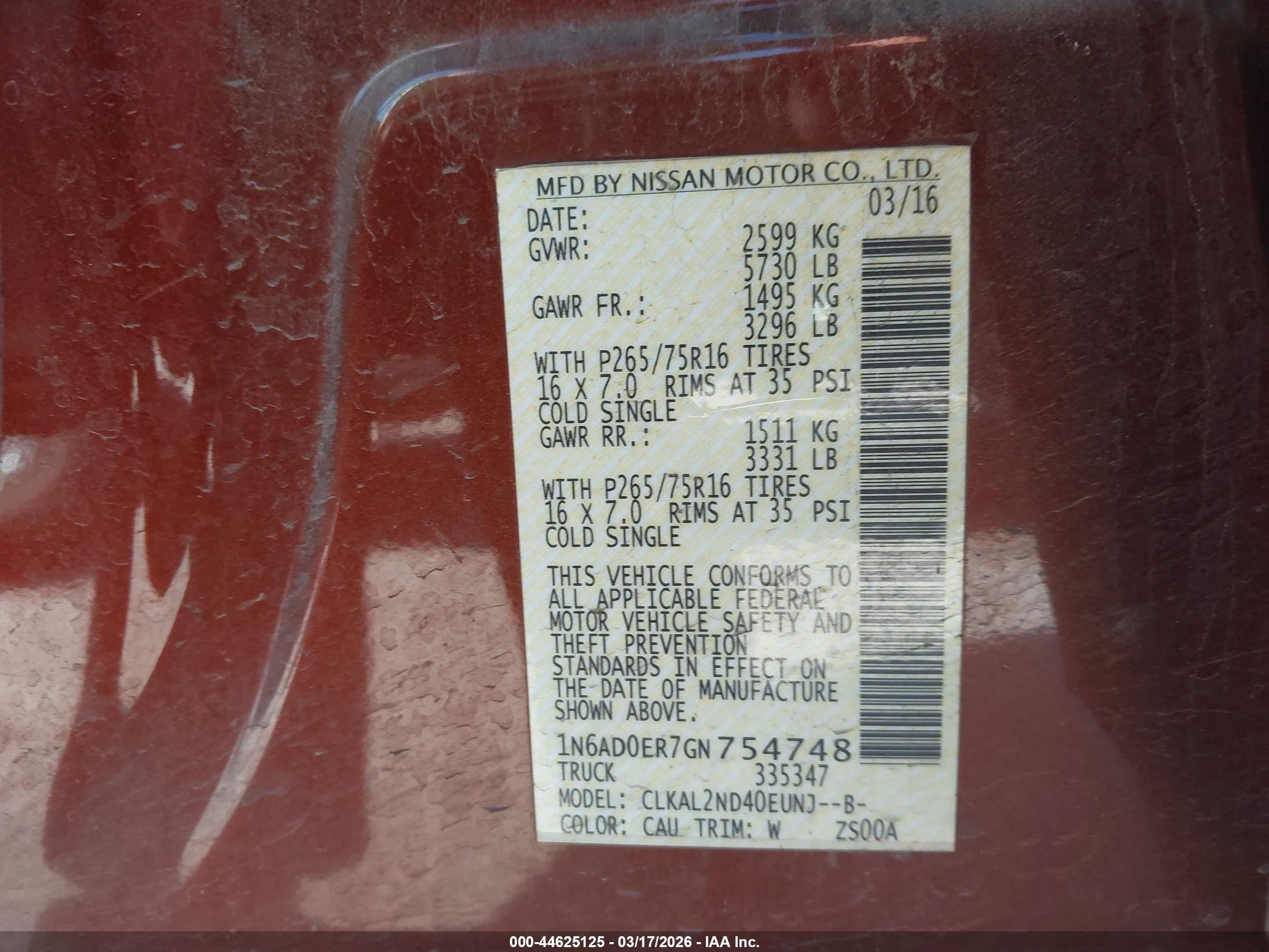 NISSAN FRONTIER image 9