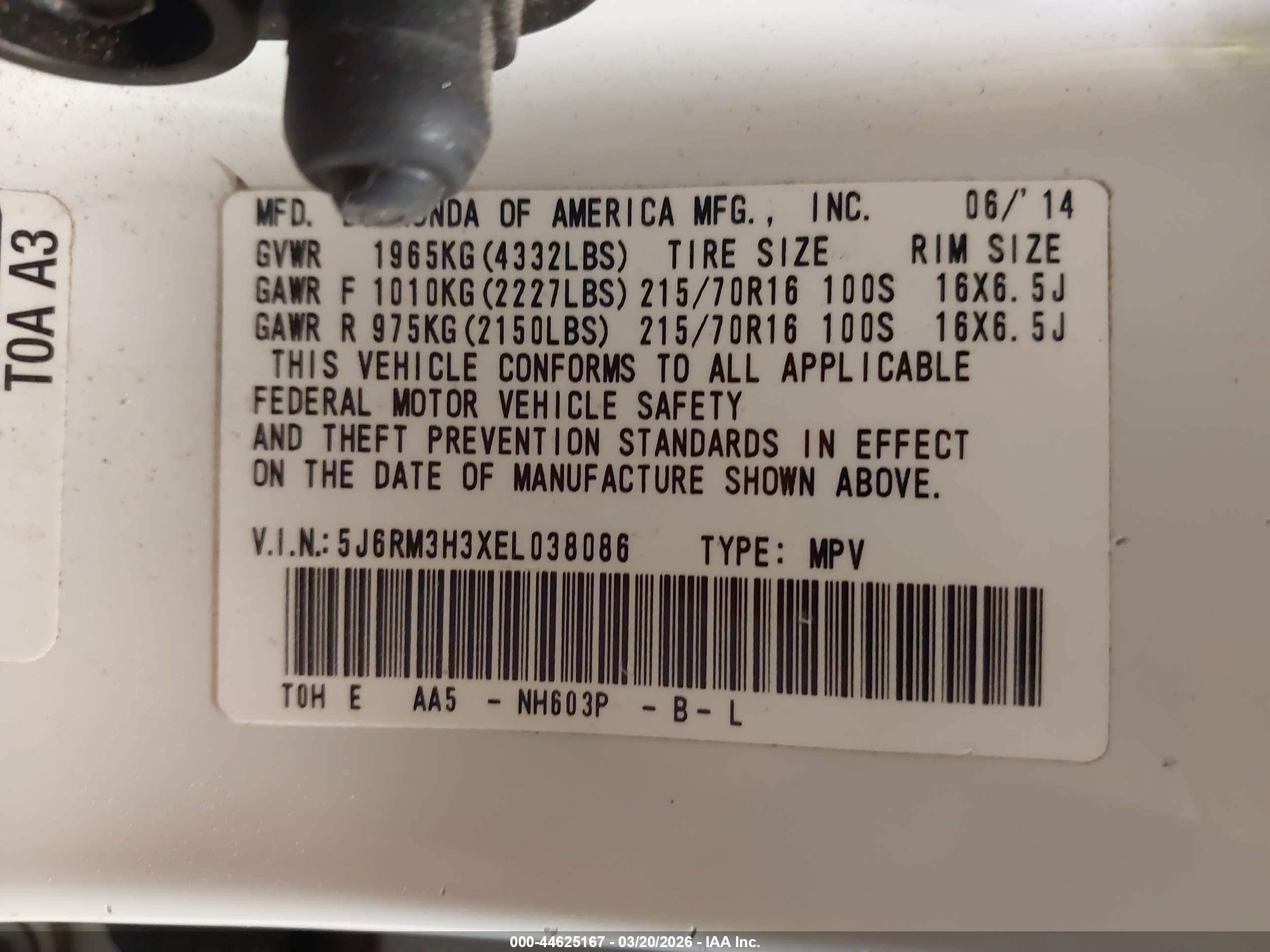 HONDA CR-V image 9