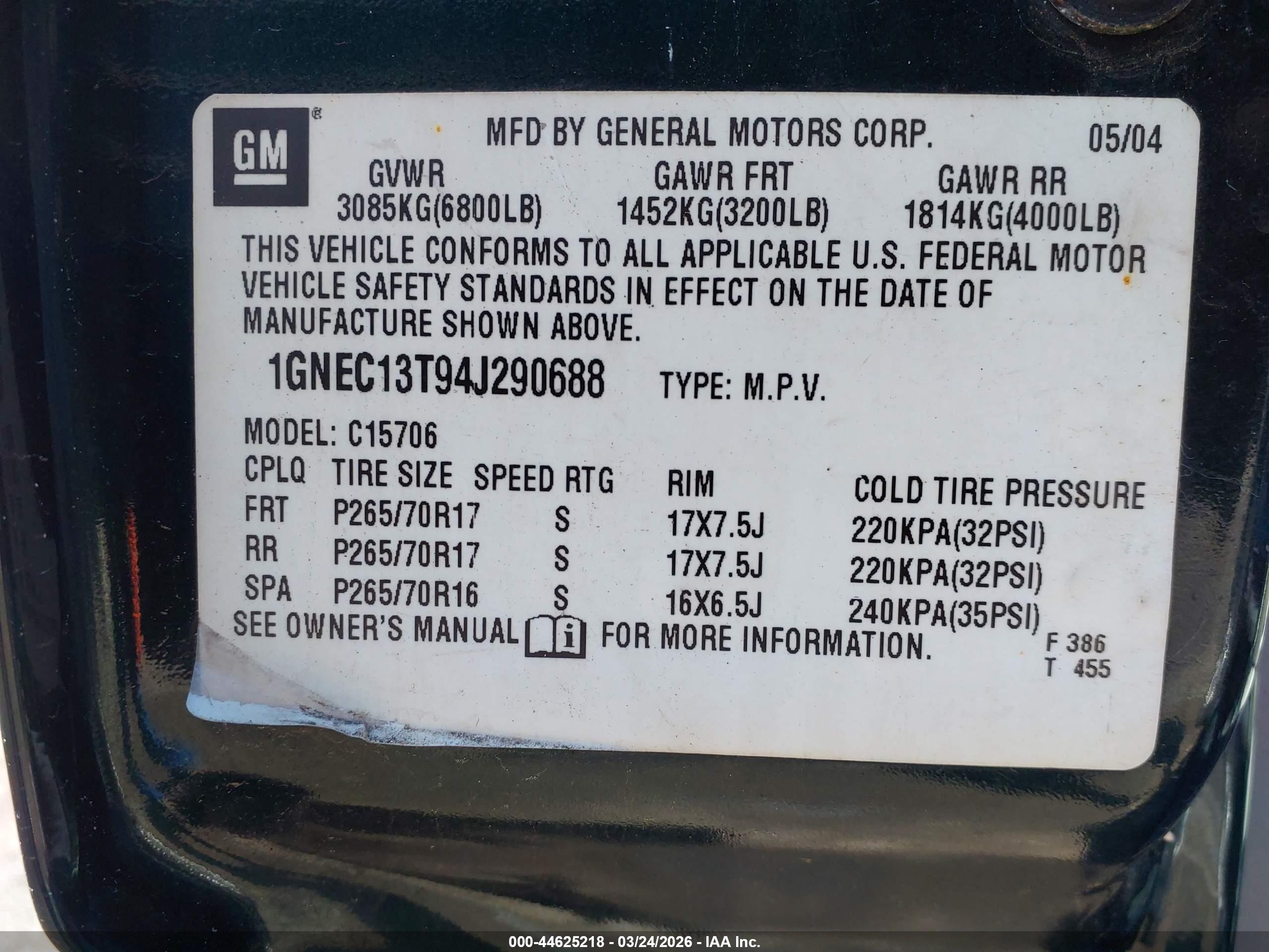 CHEVROLET TAHOE image 9