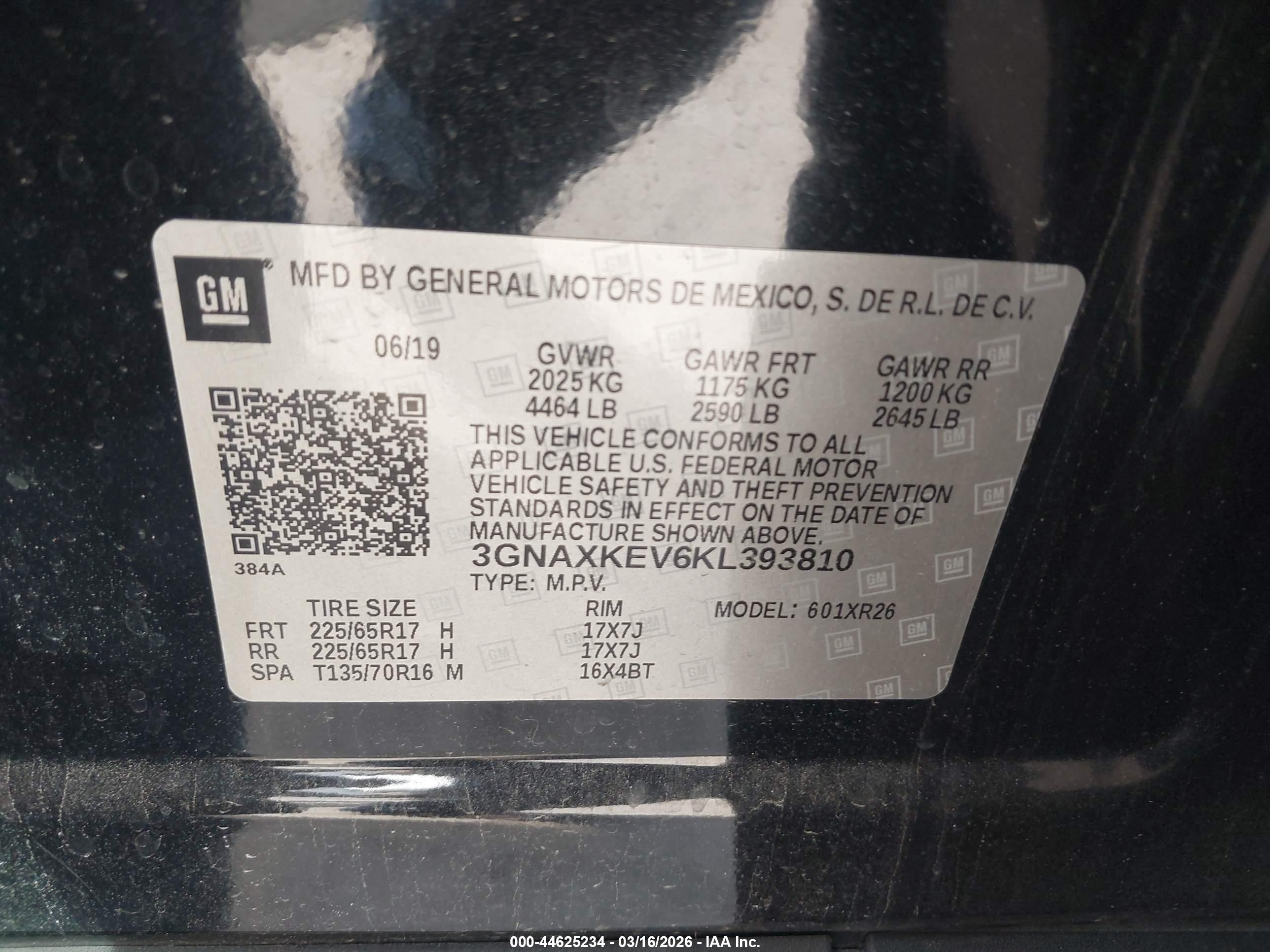 CHEVROLET EQUINOX image 9