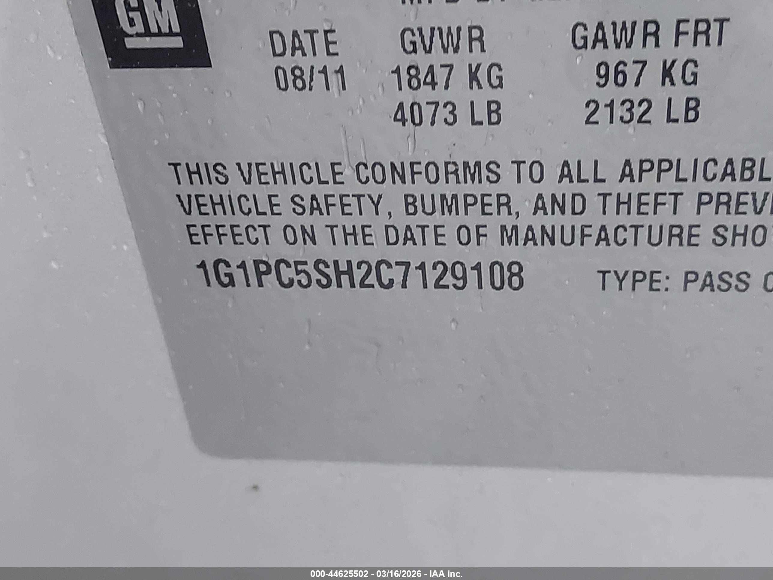 CHEVROLET CRUZE image 9