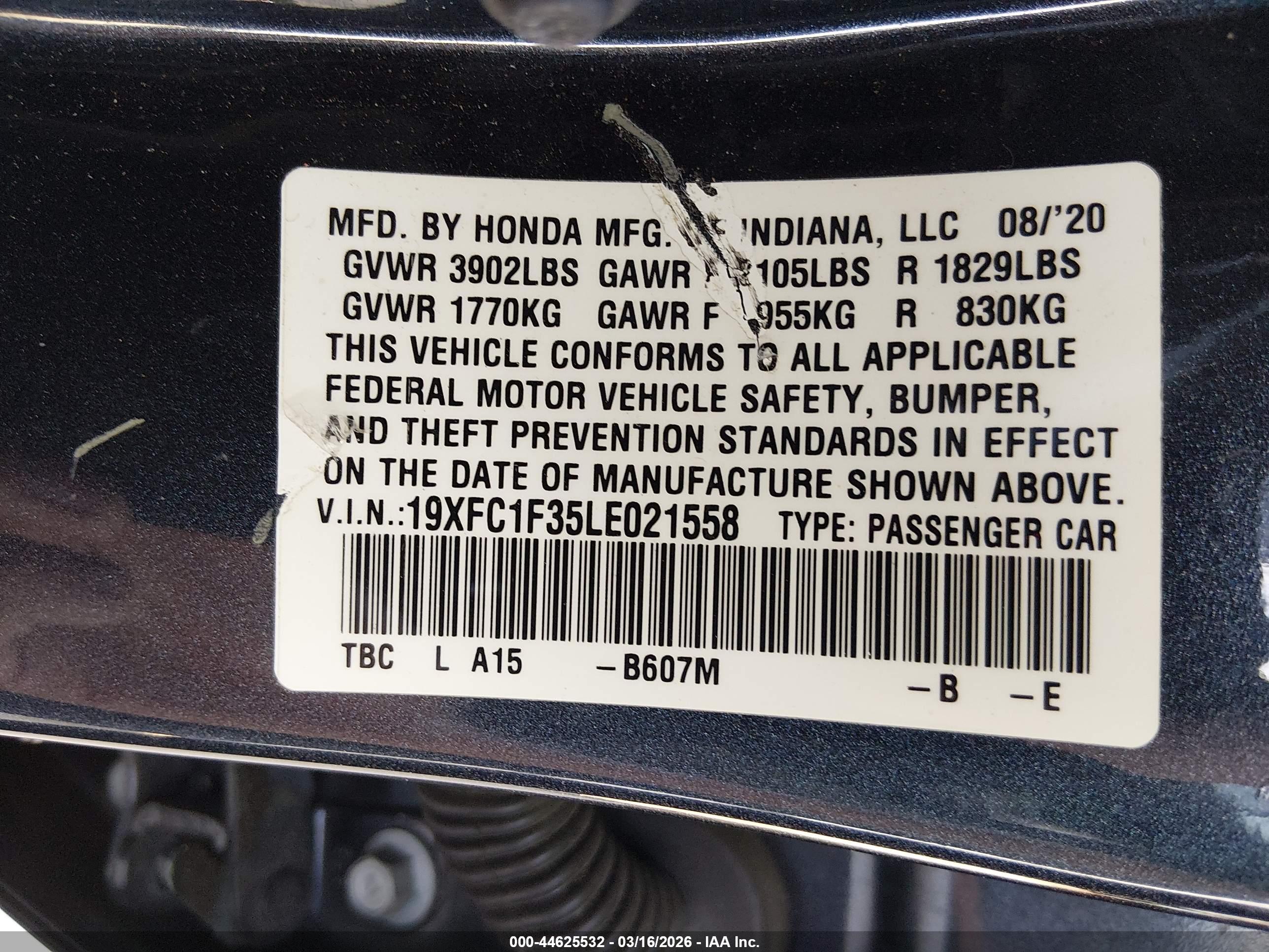 HONDA CIVIC image 9