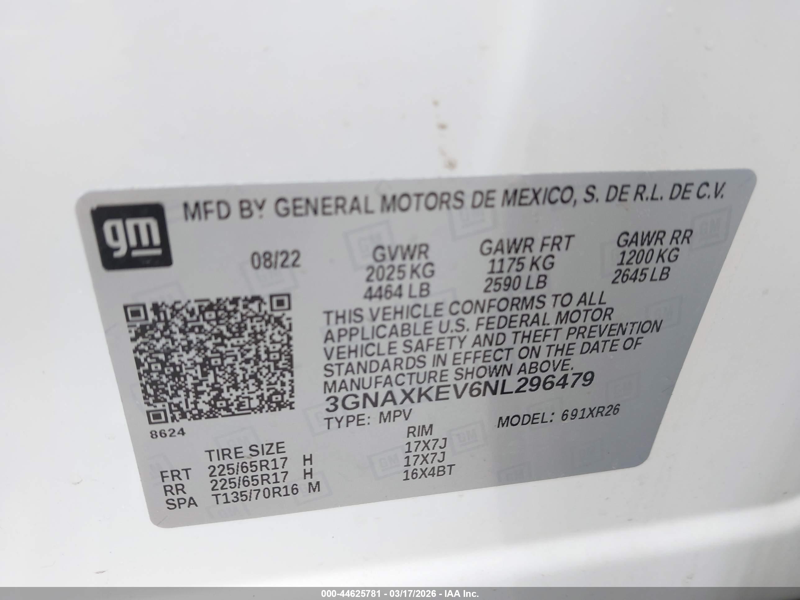 CHEVROLET EQUINOX image 9