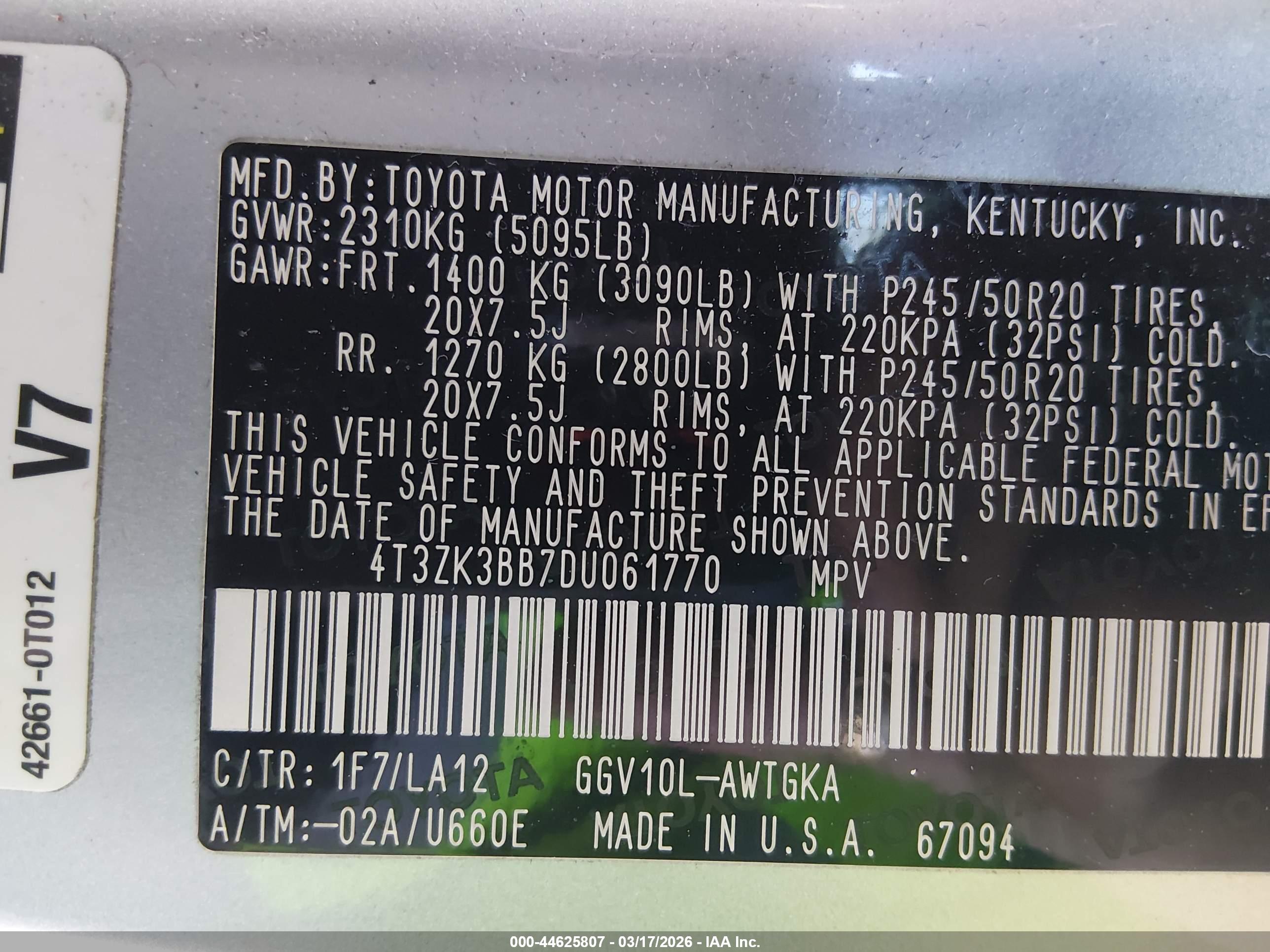 TOYOTA VENZA image 9