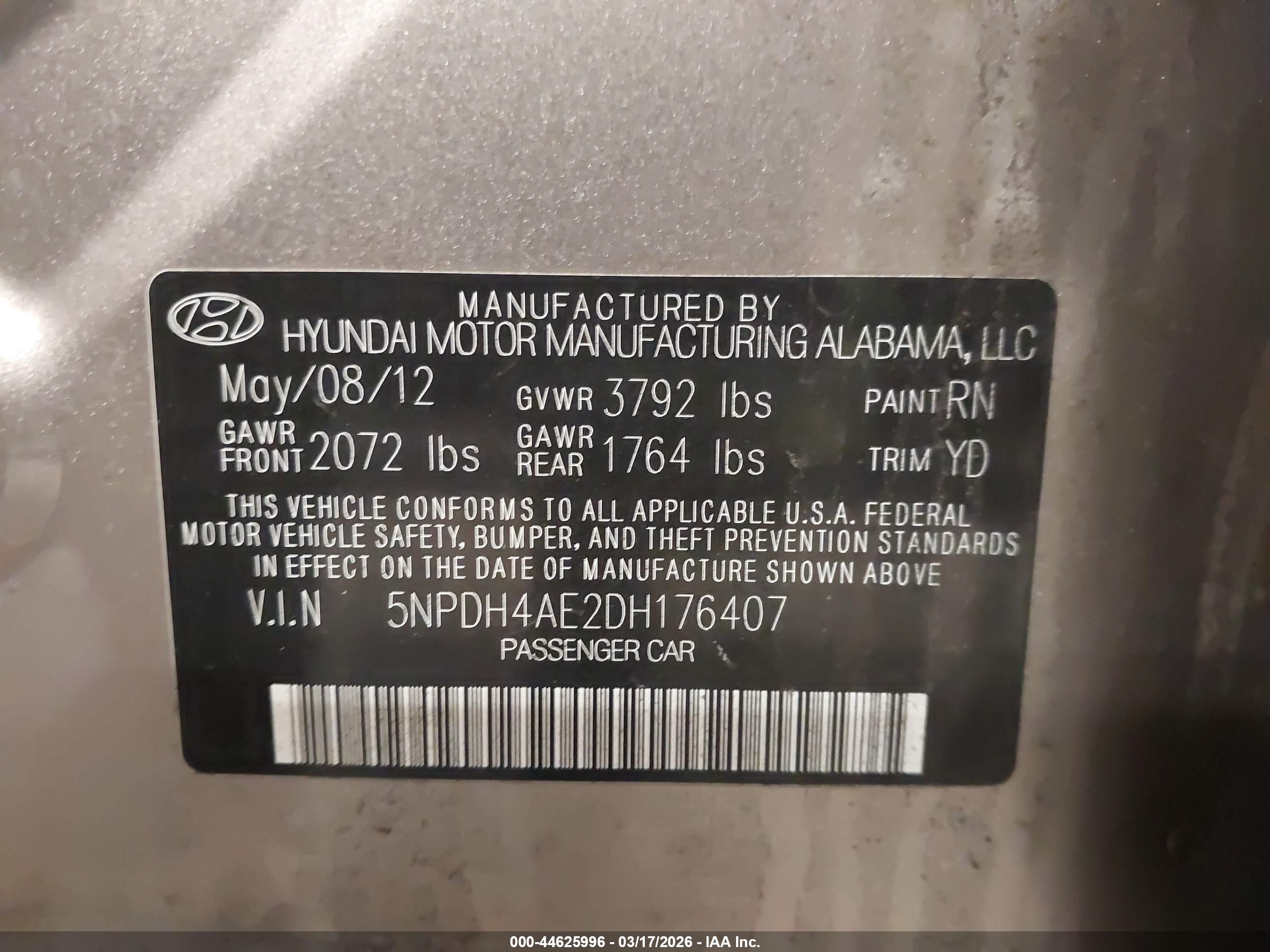 HYUNDAI ELANTRA image 9