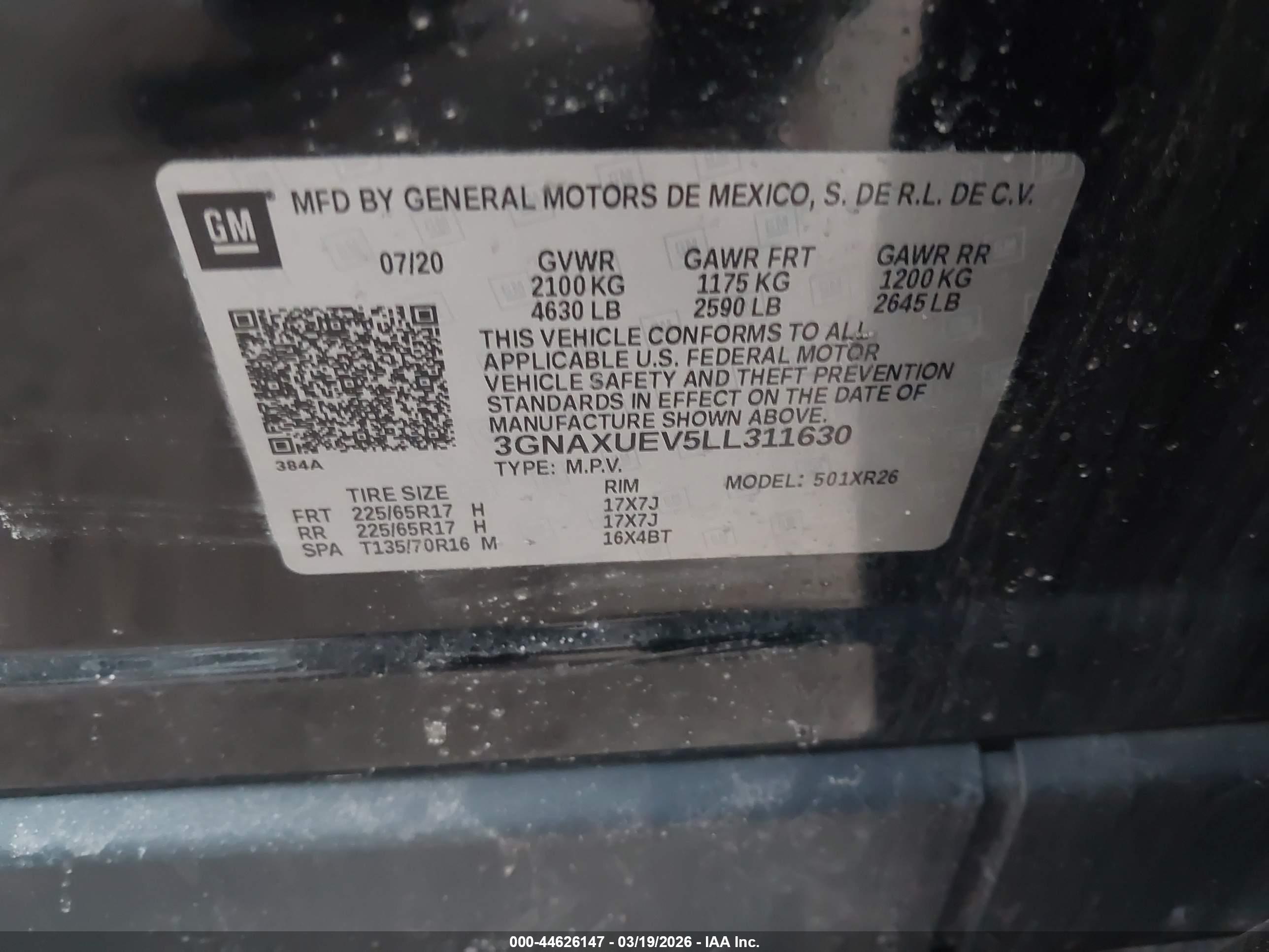 CHEVROLET EQUINOX image 9