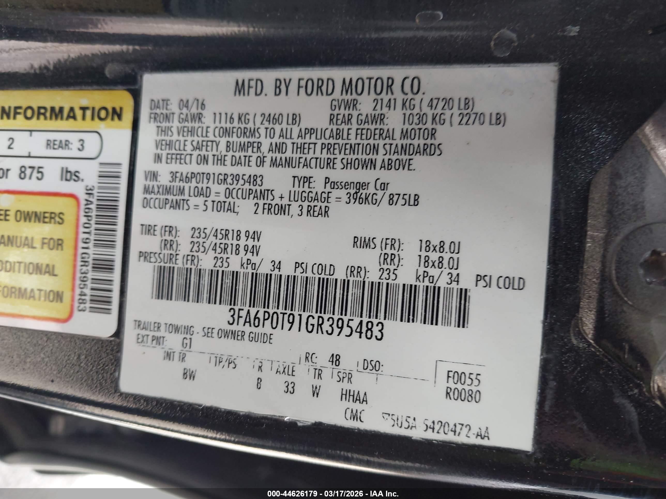 FORD FUSION image 9