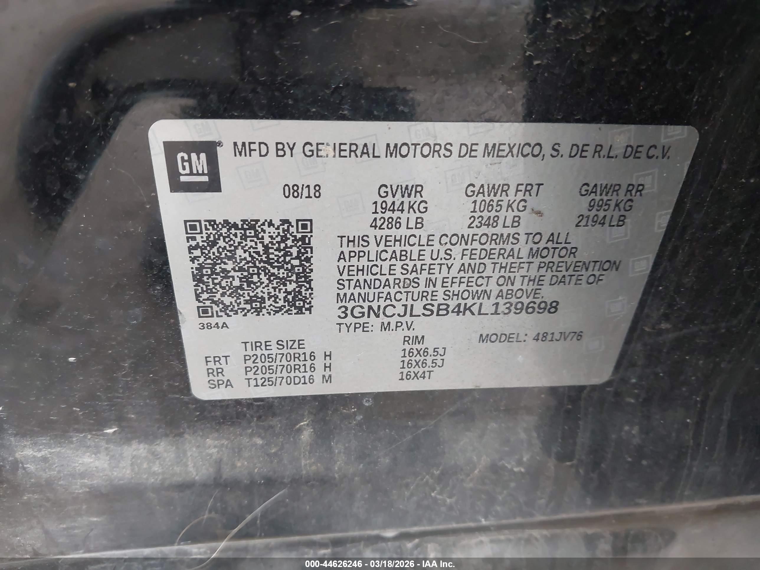 CHEVROLET TRAX image 9