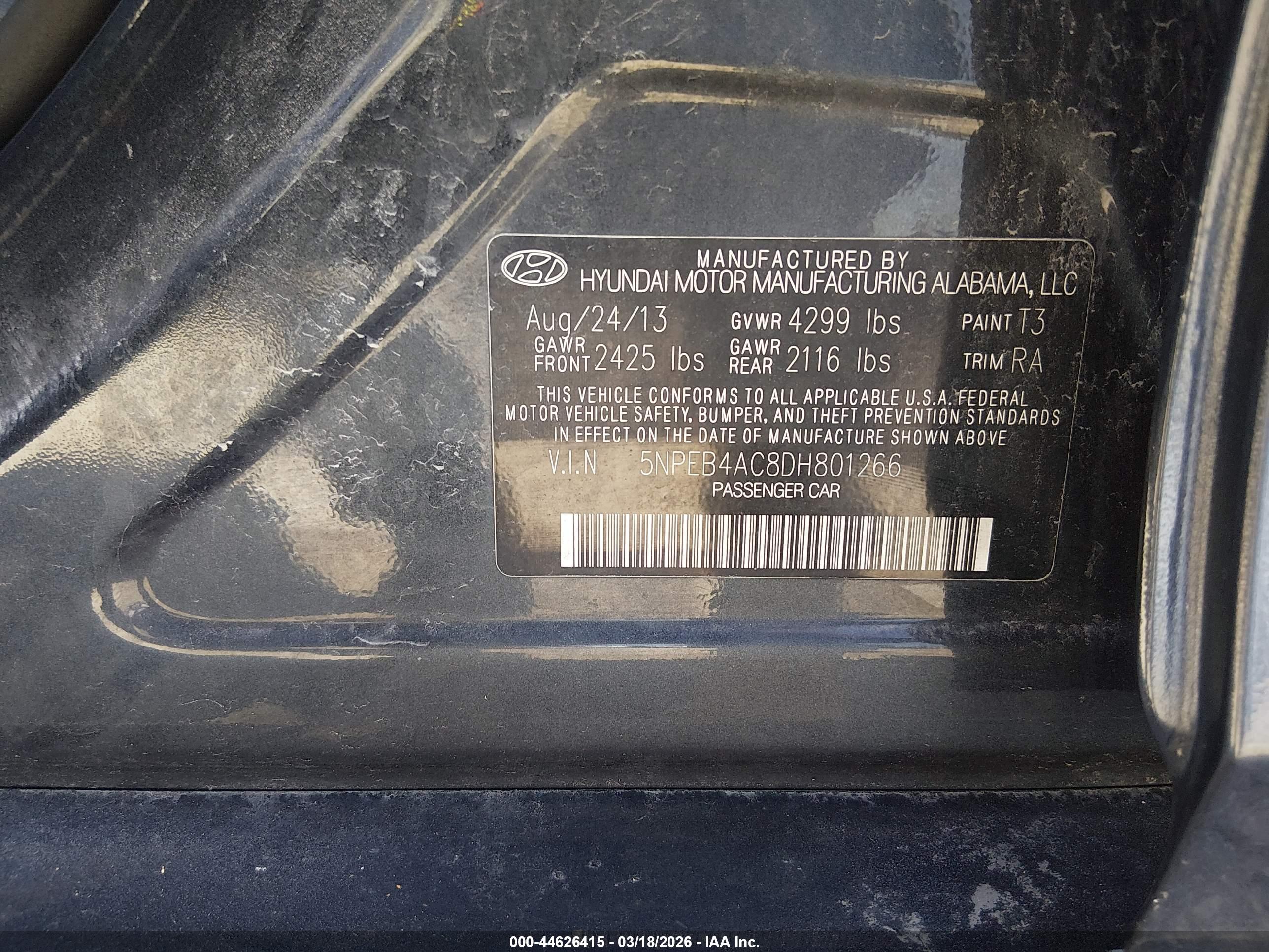 HYUNDAI SONATA image 9