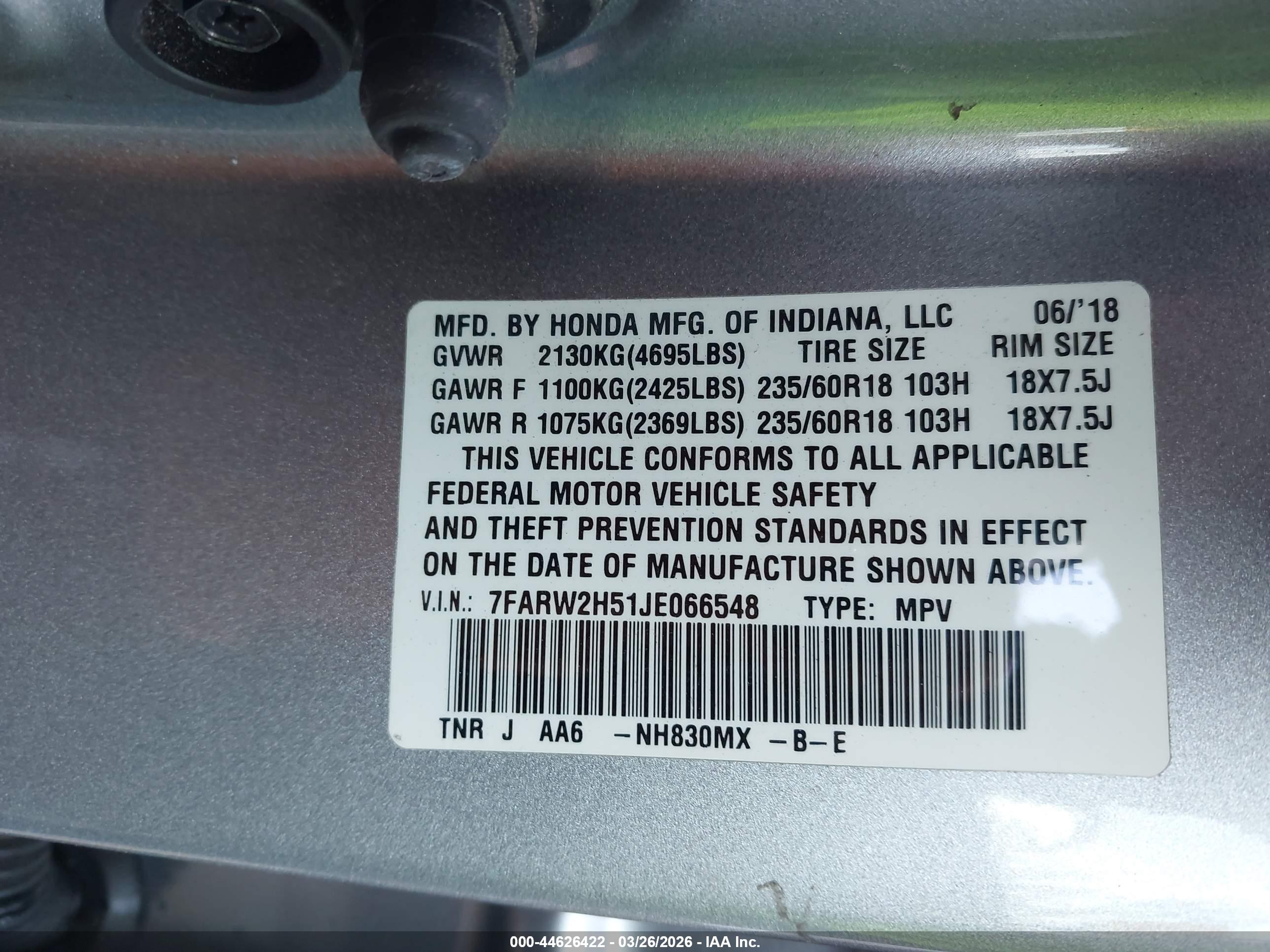 HONDA CR-V image 9