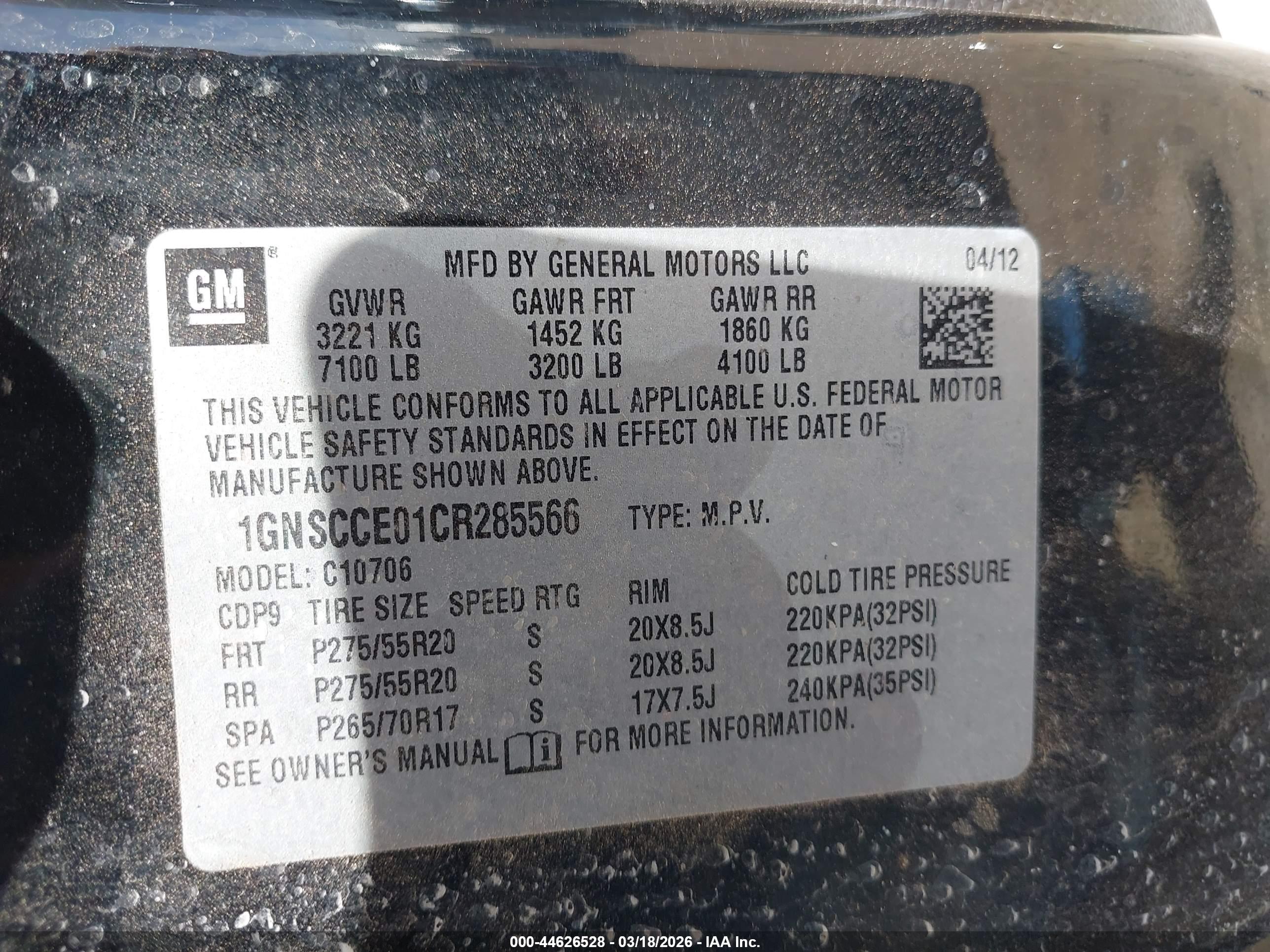 CHEVROLET TAHOE image 9