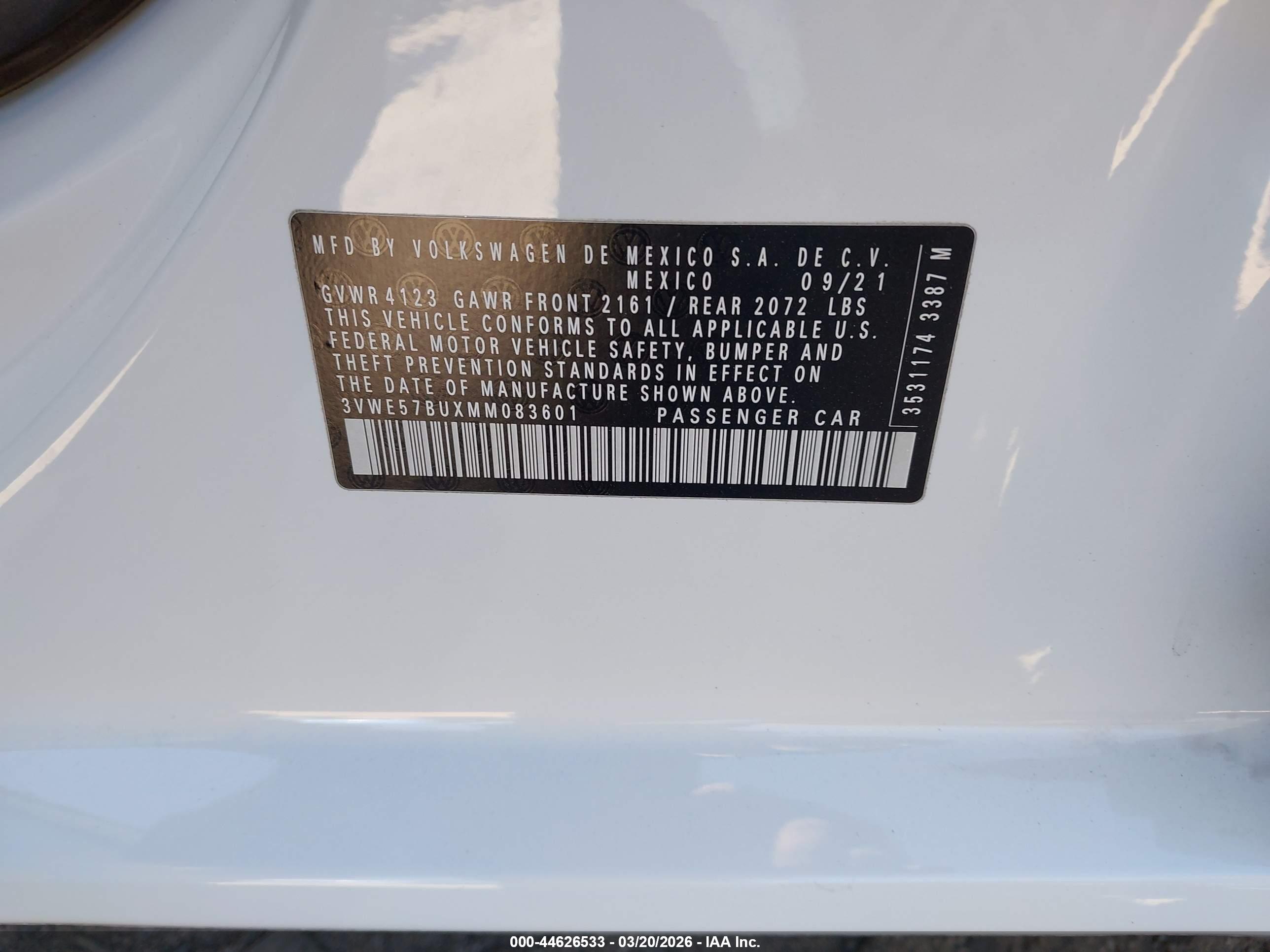 VOLKSWAGEN JETTA image 9